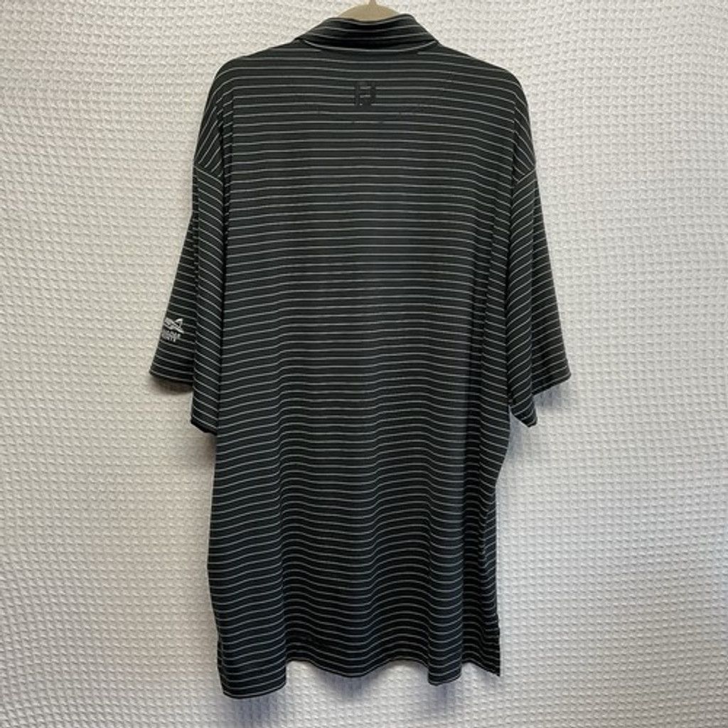 Footjoy FootJoy FJ Black Moisture Wicking Logo Polo Shirt Men 2XL Size US XXL / EU 58 / 5 - 10 Thumbnail