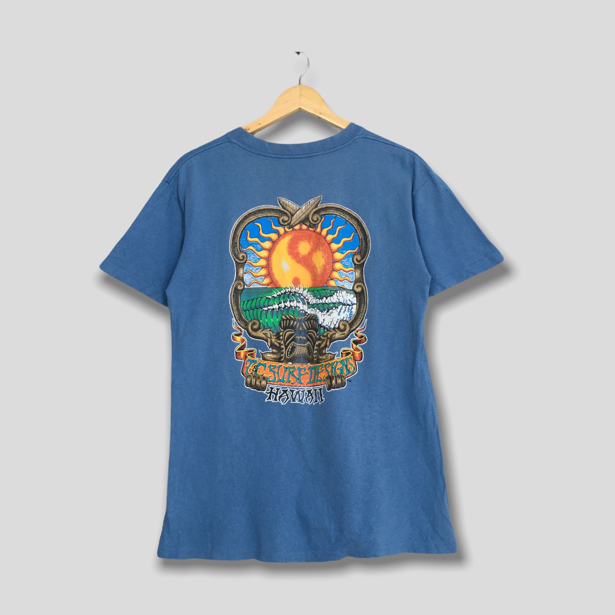 Vintage 90's T&C Surf Designs Sunset View T shirt Medium