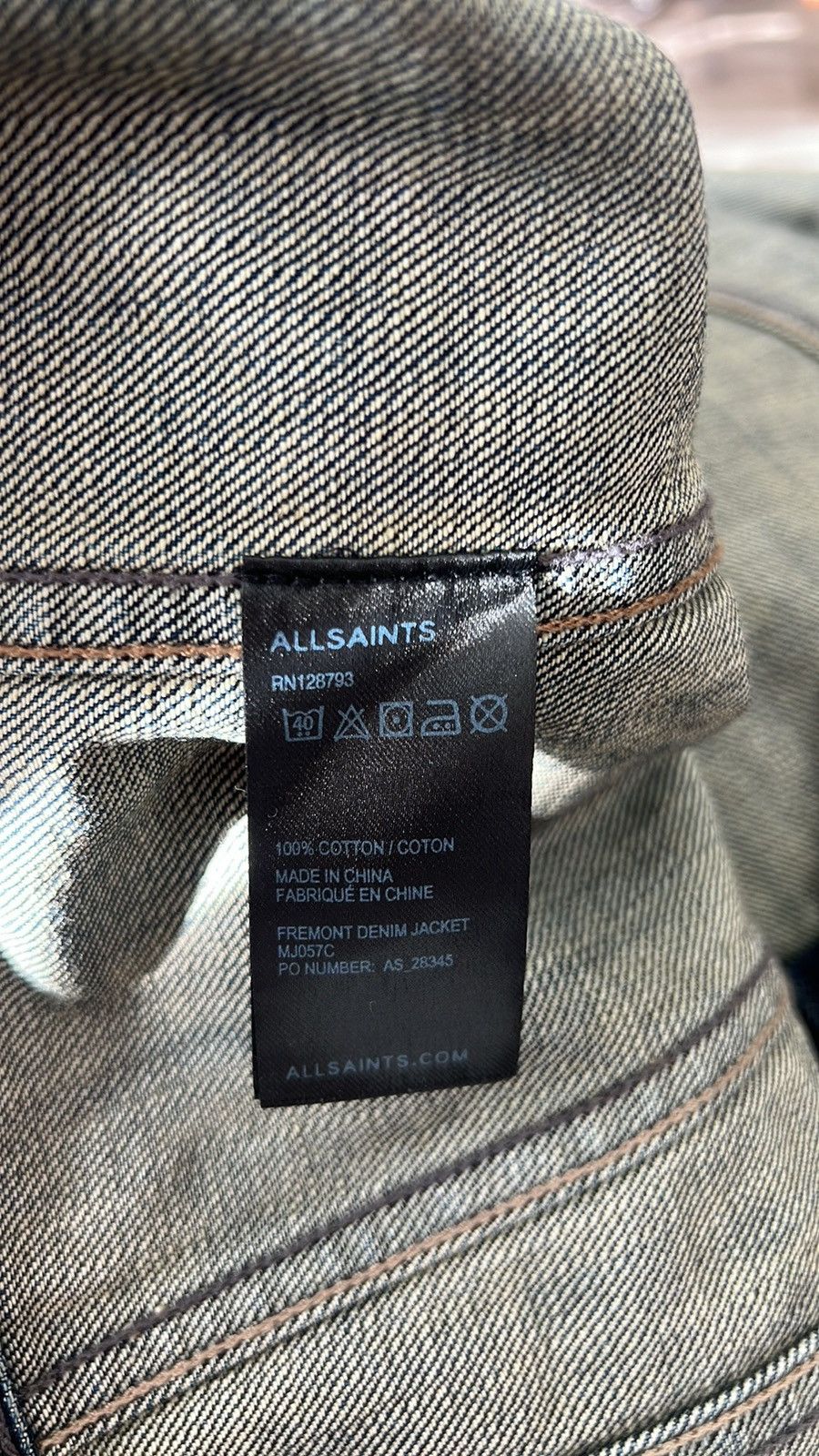 Allsaints vintage Alsaints denim jacket Size US M / EU 48-50 / 2 - 4 Thumbnail
