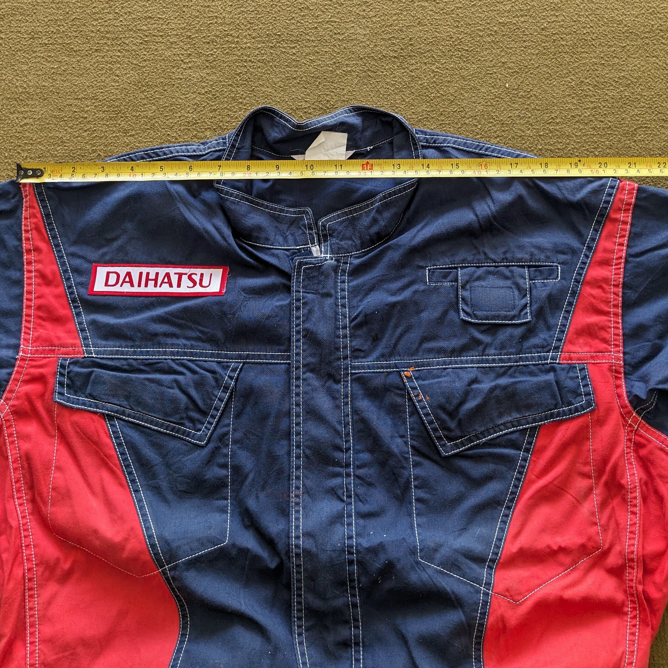 Vintage Vintage DAIHATSU Motorsports Racing Coverall Workwear Jacket Size US L / EU 52-54 / 3 - 6 Thumbnail