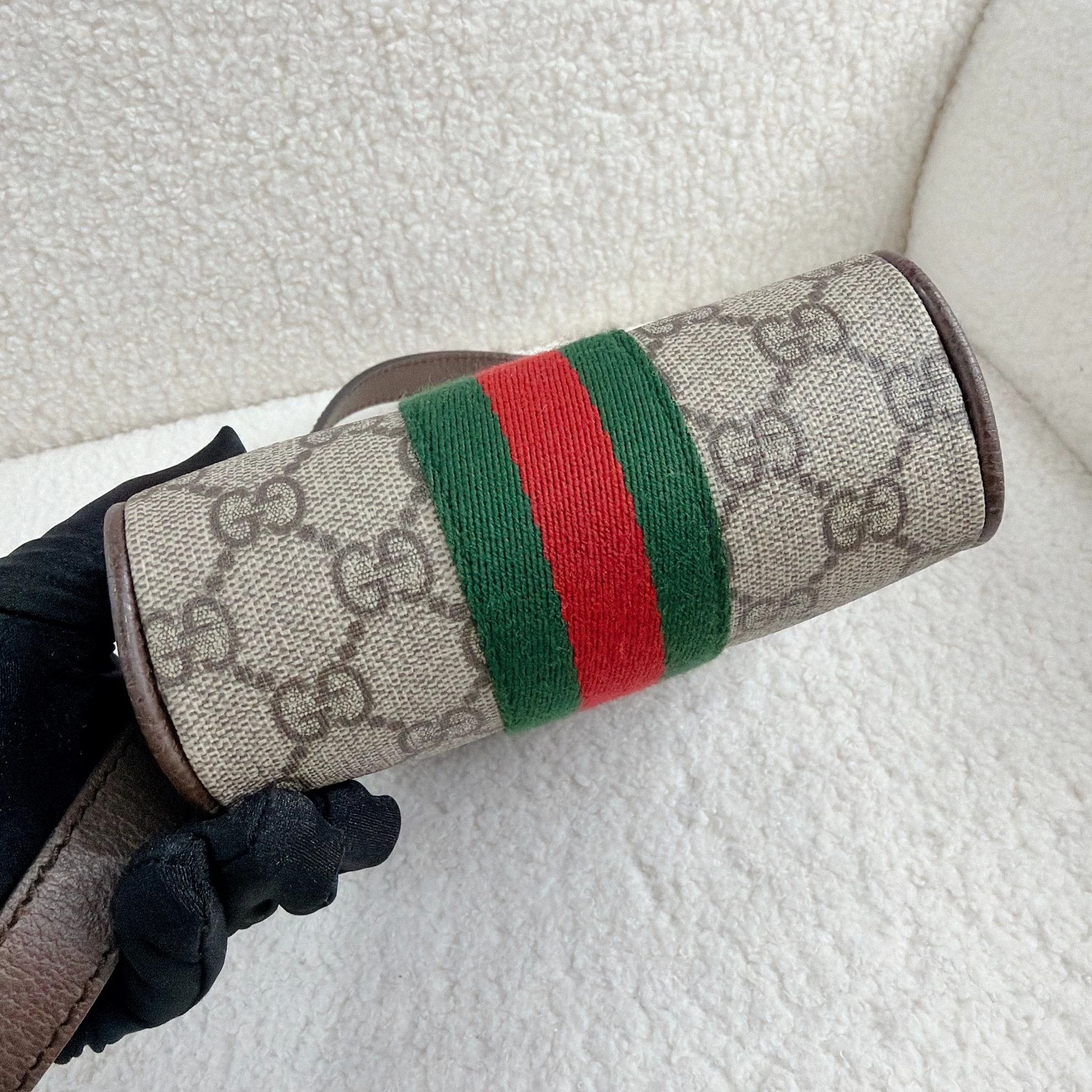 Gucci GUCCI Ophidia mini GG coated canvas ebony multi bag Size ONE SIZE - 6 Thumbnail