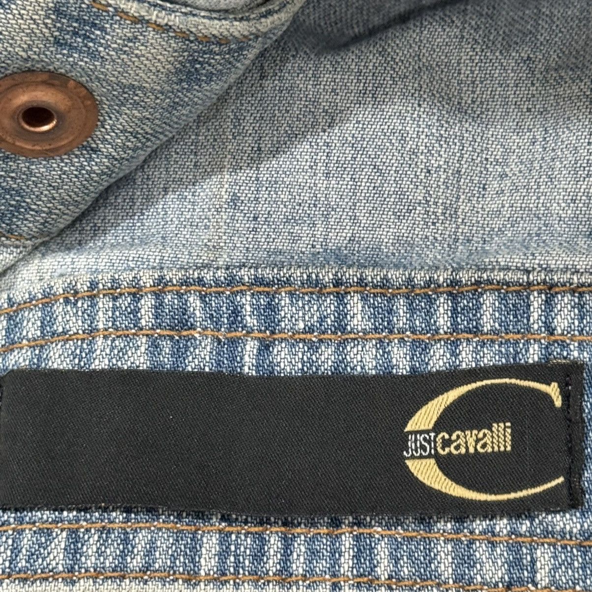 Roberto Cavalli Just Cavalli Trucker Jacket Size US L / EU 52-54 / 3 - 5 Thumbnail