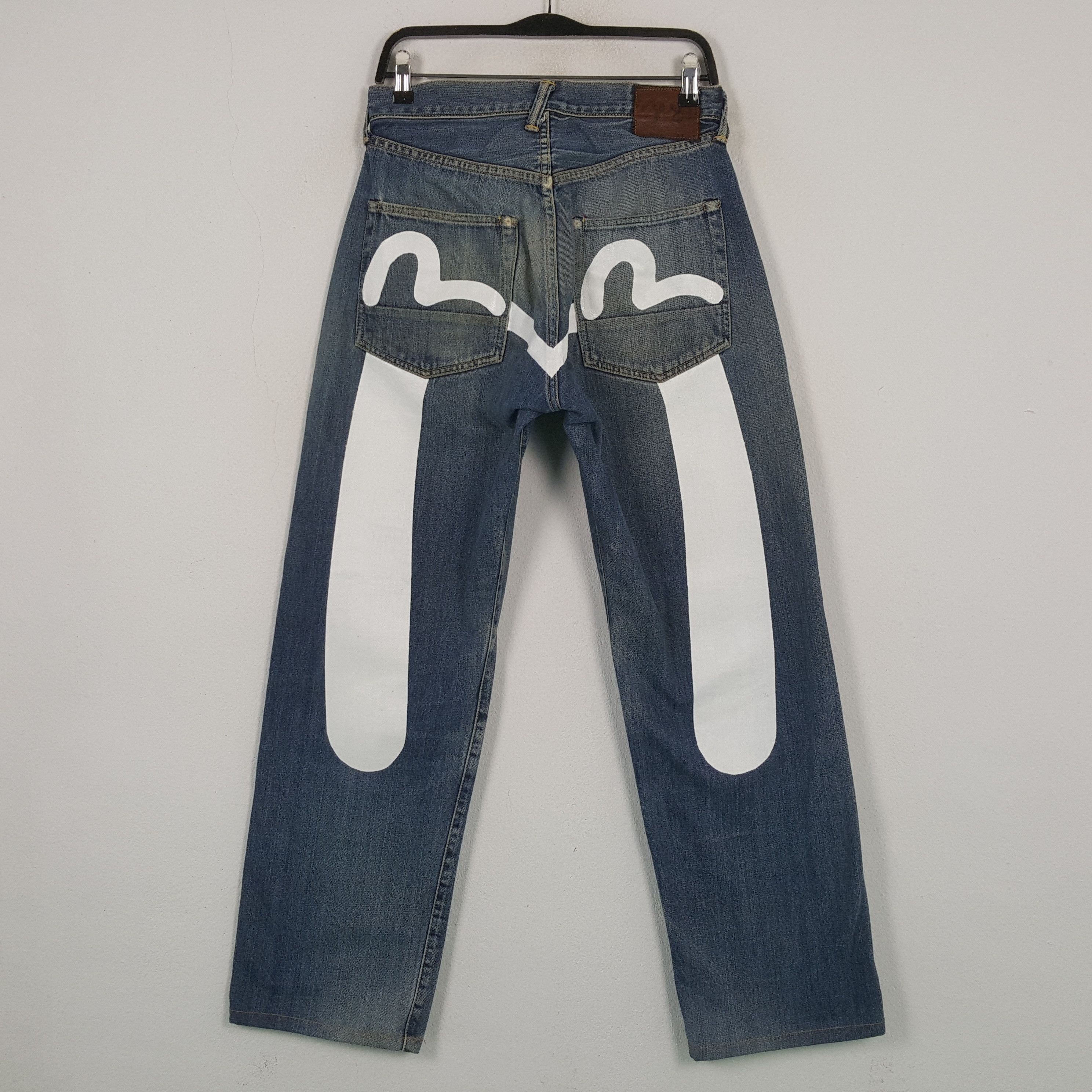 EVISU Selvedge JAPANESE BRAND Custom Daicock Jeans C297N4
