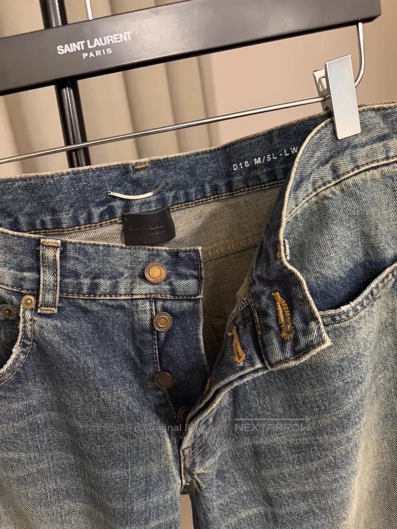 Saint Laurent Paris Saint Laurent Paris jeans Size US 31 - 2 Thumbnail