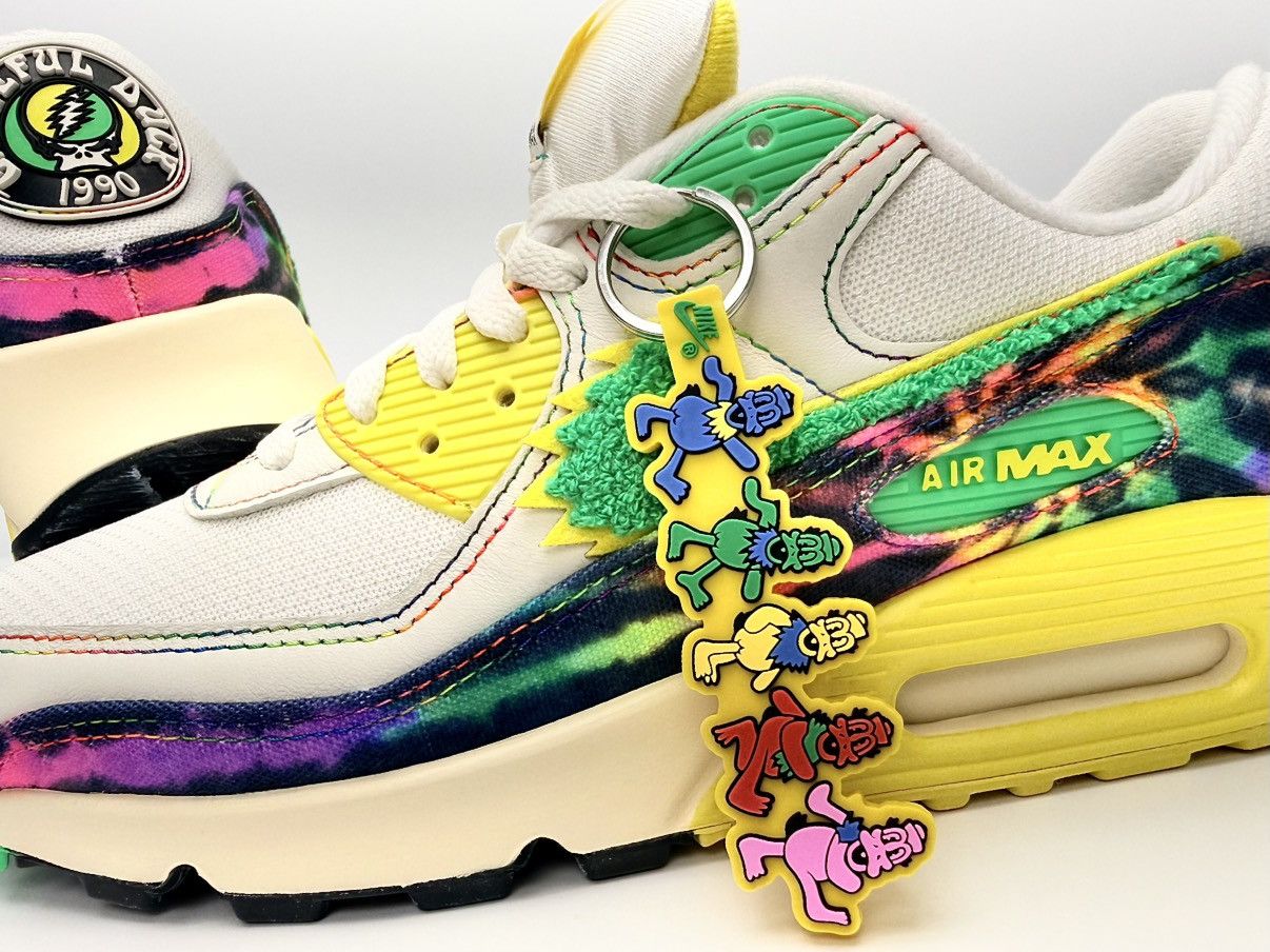 Nike Nike Air Max 90 University of Oregon x Grateful Dead Size US 10.5 / EU 43-44 - 2 Thumbnail