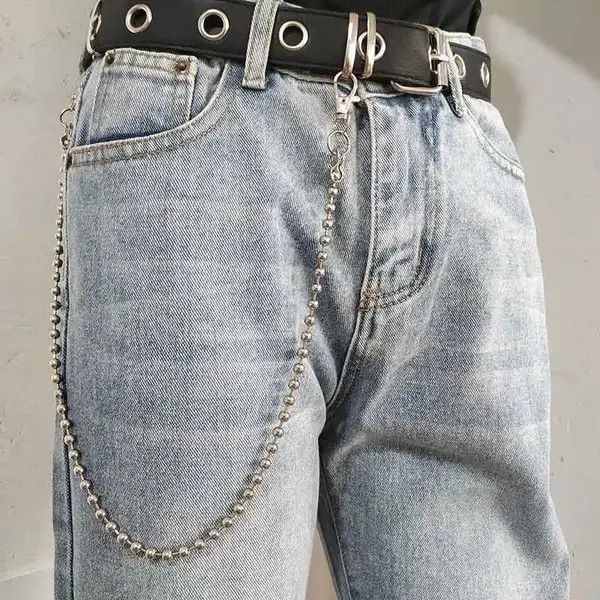 Jewelry Ball Metal Trousers Chain Size ONE SIZE - 6 Thumbnail