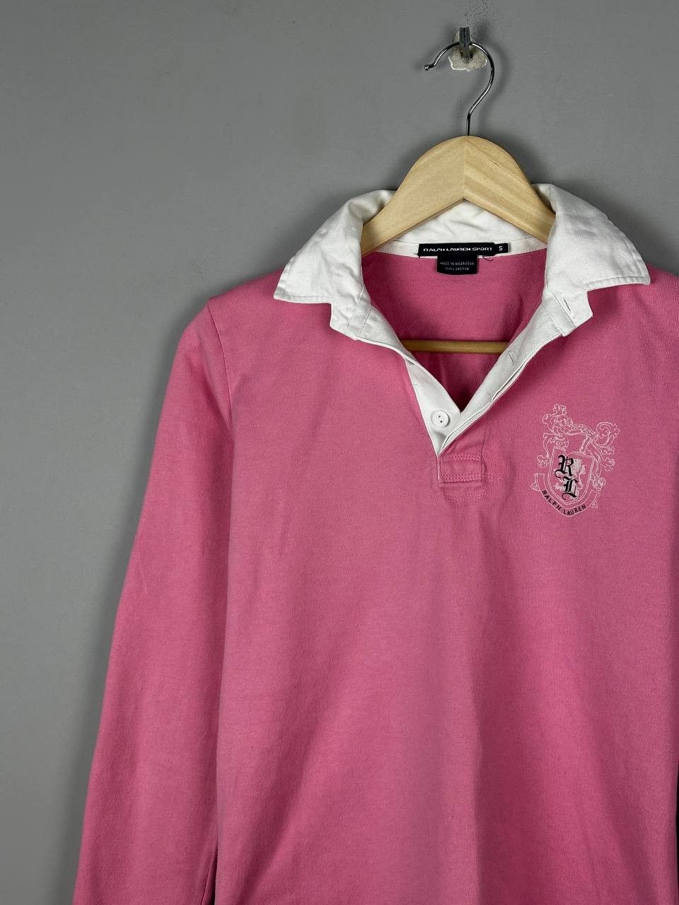 Polo Ralph Lauren Vintage Y2K Polo Ralph Lauren Rugby Shirt Long Sleeve Size S / US 4 / IT 40 - 3 Thumbnail