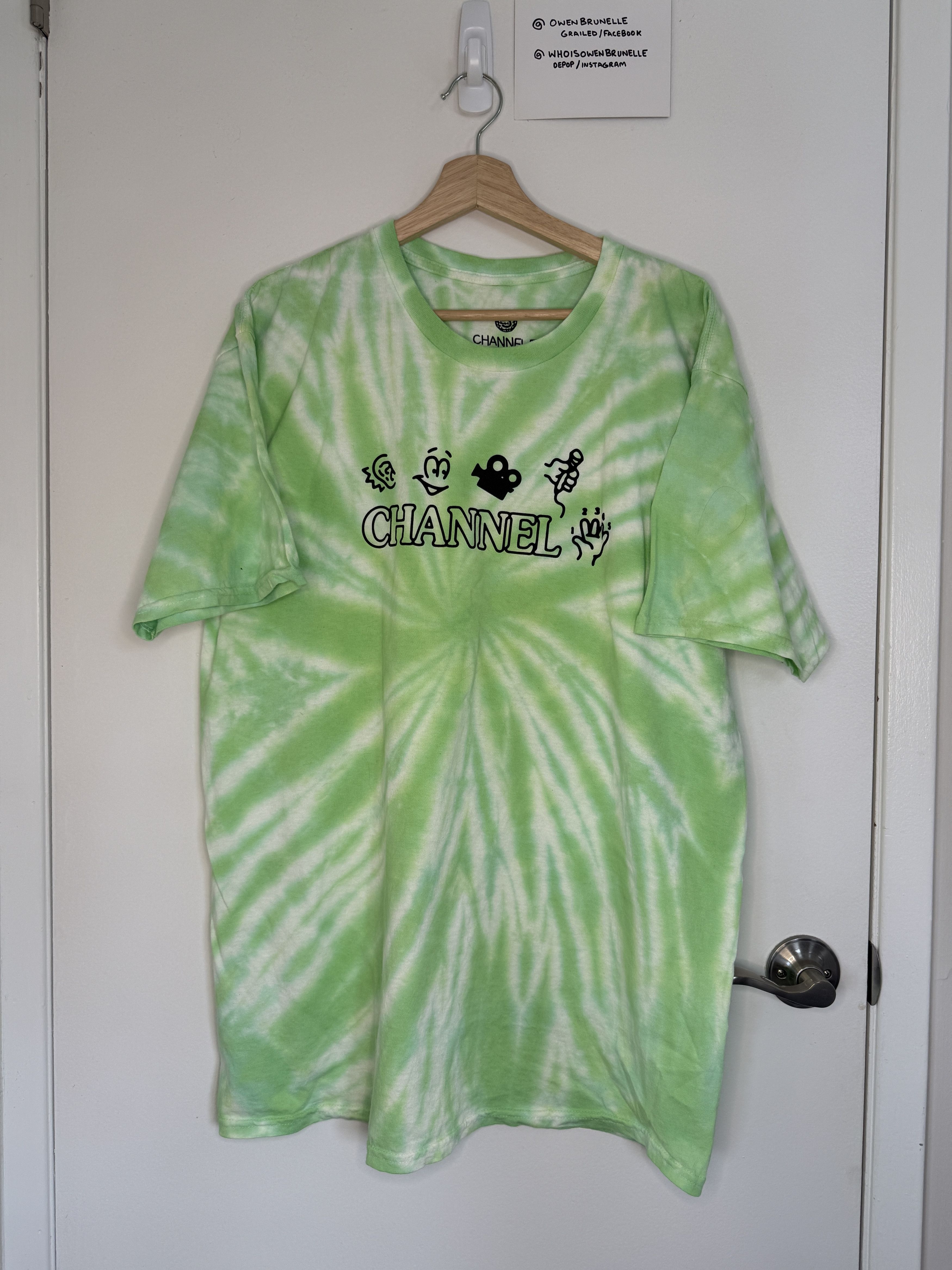Other Channel 5 Andrew Callaghan Live Tour '22 Tie-Dye Tee XL Size US L / EU 52-54 / 3 - 1 Thumbnail