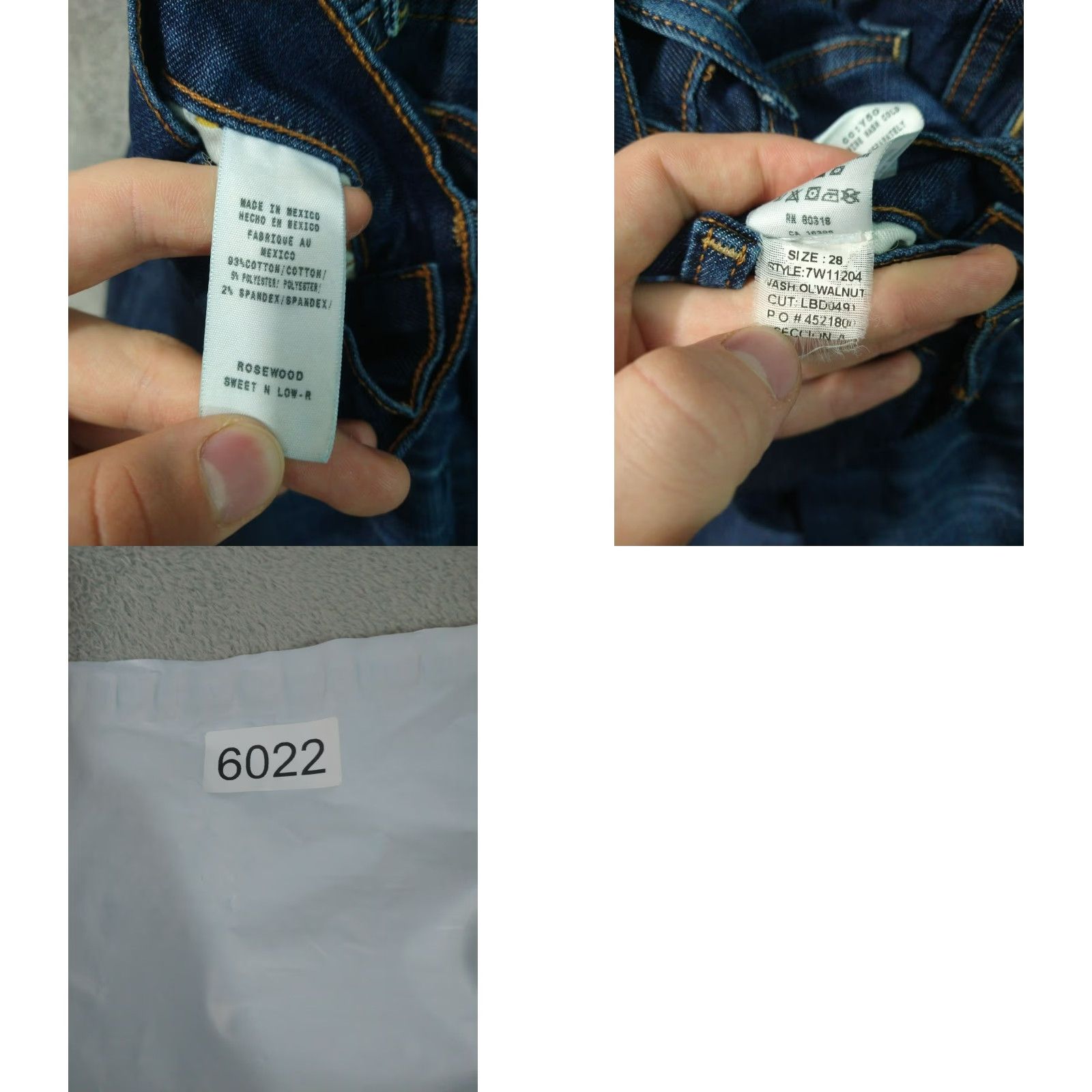 Lucky Brand Lucky Brand Jeans Women 6/28 Blue Denim Boot Cut Sweet N Low Stretch Dark Wash Size 28" / US 6 / IT 42 - 8 Thumbnail