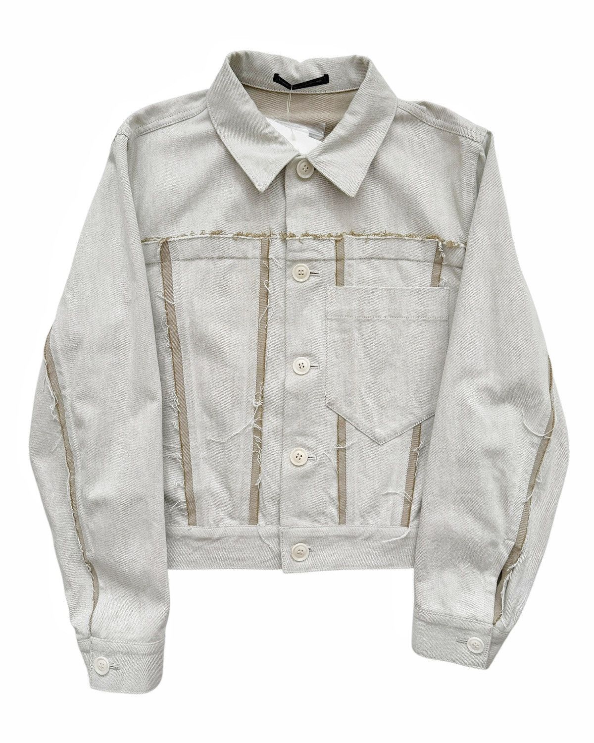 Yohji Yamamoto 10oz Denim Paneled Trucker Jacket Size M / US 6-8 / IT 42-44 - 6 Thumbnail