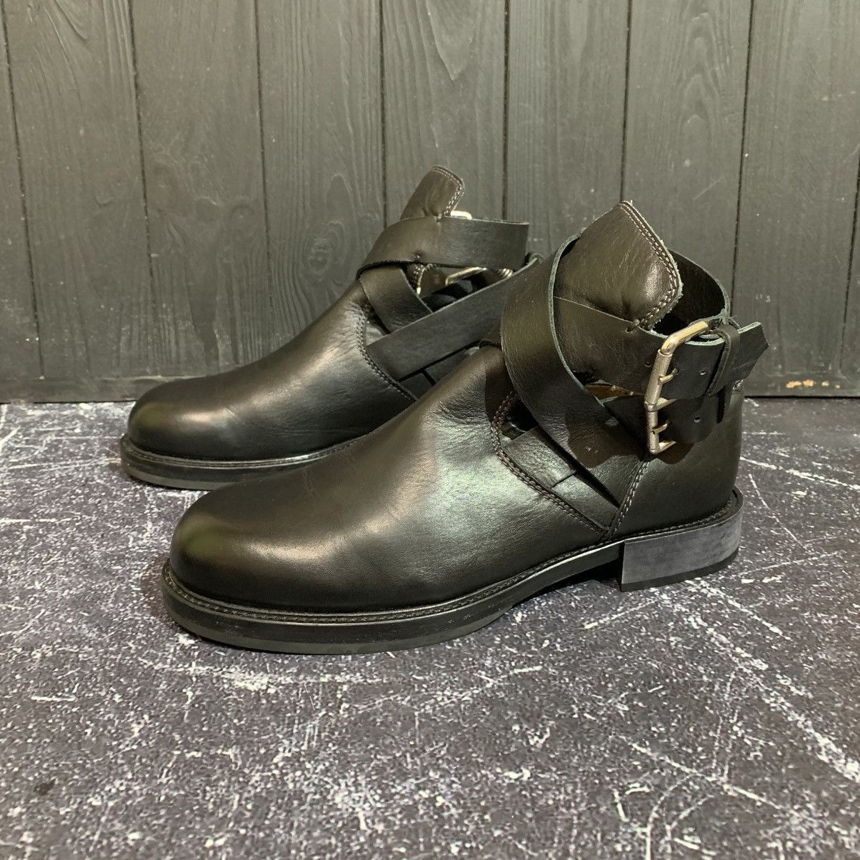 Vintage DIESEL Leather Women’s Boots 39 Rick Owens Style