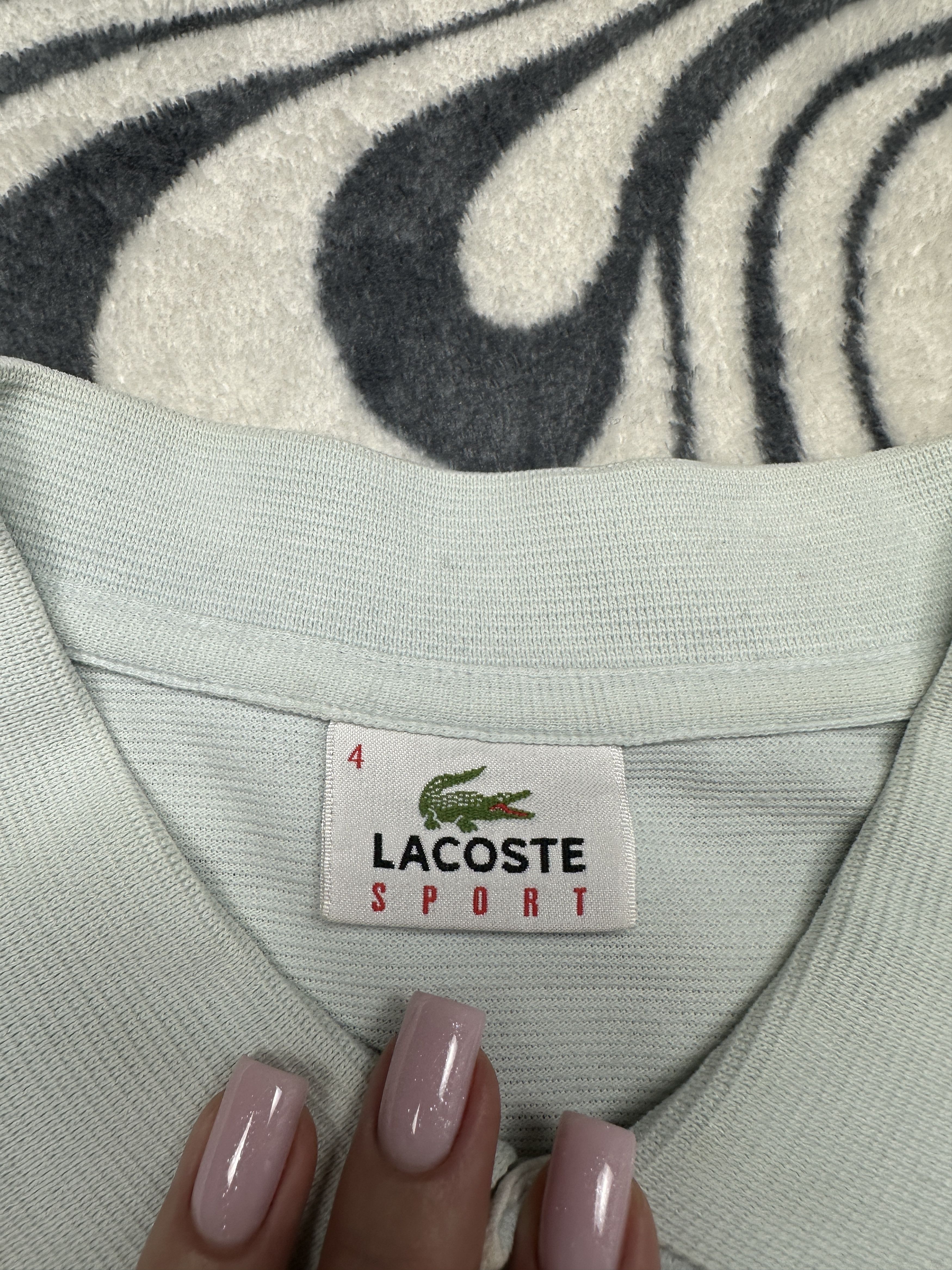 Lacoste Lacoste Vintage Mens Big Logo Polo Shirt Size US M / EU 48-50 / 2 - 5 Thumbnail