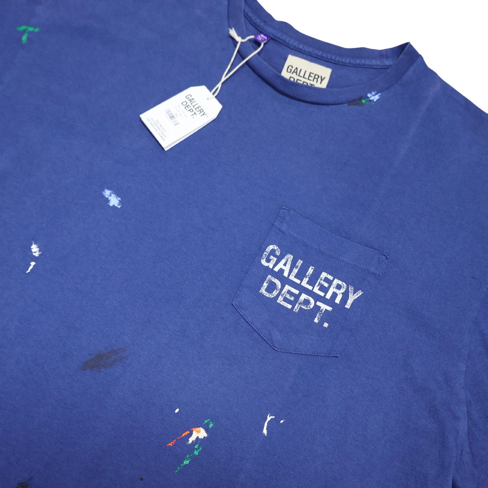 Gallery Dept. Gallery Dept. Vintage Logo Painted T-shirt Navy Size US XXL / EU 58 / 5 - 3 Thumbnail