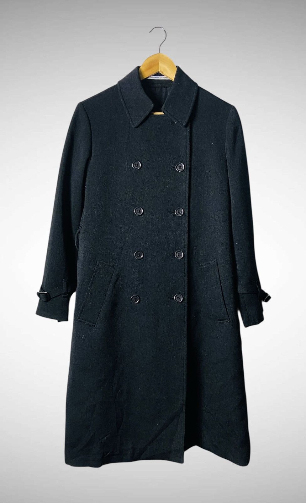 Japanese Brand Mon Ami Pierlot Double Breasted Long Jacket Size US L / EU 52-54 / 3 - 1 Thumbnail