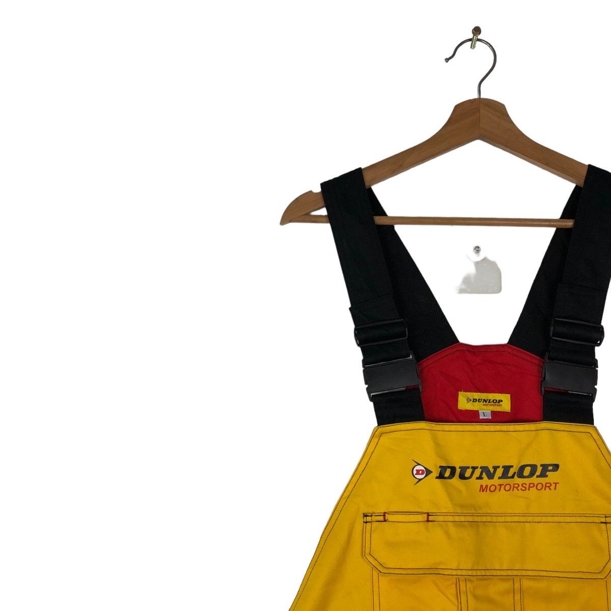 Japanese Brand 🔥90’s RARE VINTAGE OVERALL DUNLOP RACING RARE COLOUR Size US 34 / EU 50 - 4 Thumbnail