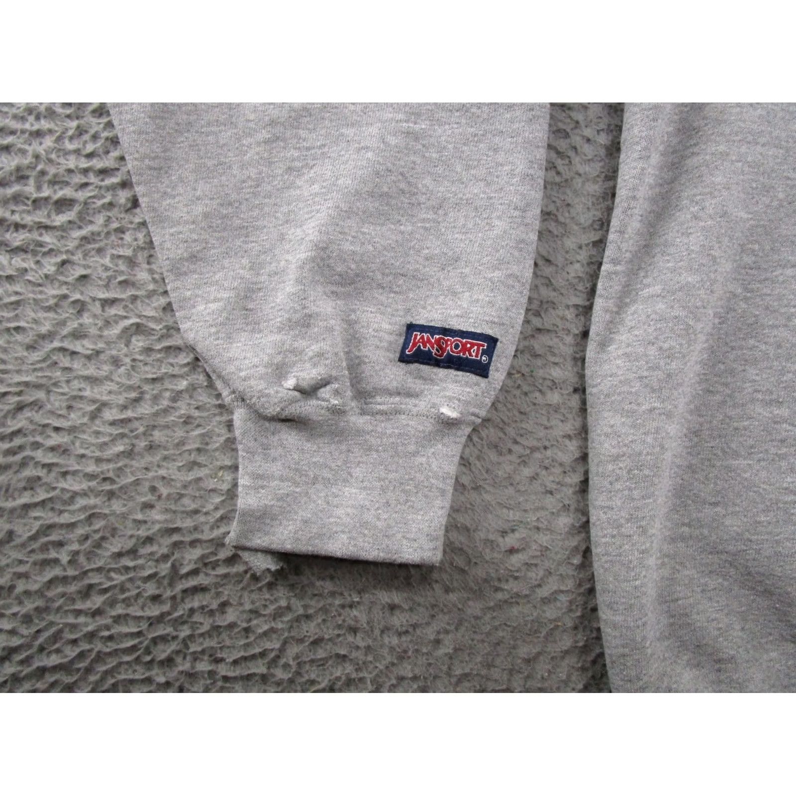 Jansport VTG JanSport University of Wisconsin La Crosse Spell Out Sweatshirt Size L Gray UW-Lacrosse Sports University Crew Neck Mens Sweatshirt Size US L / EU 52-54 / 3 - 5 Thumbnail