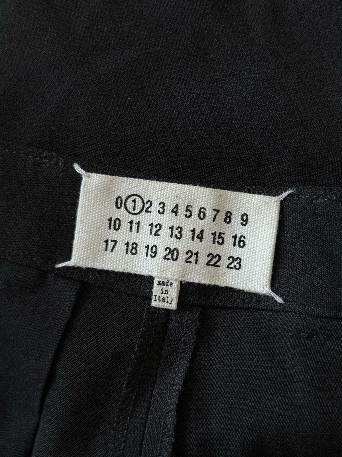 Maison Margiela 🔥🔥 Maison Margiela Black Wool Pants Size 30" / US 8 / IT 44 - 6 Thumbnail