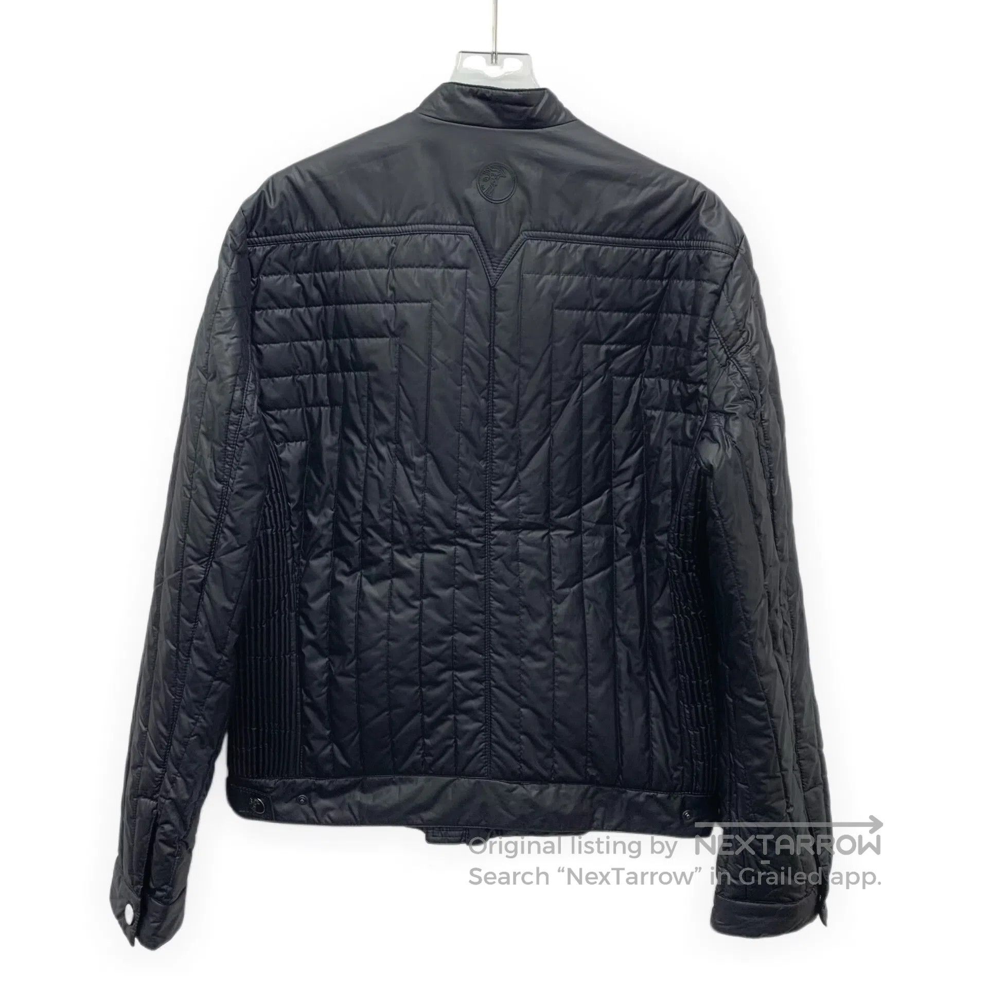 Other Versace Black long-sleeved jacket with logo on the back, s Size US M / EU 48-50 / 2 - 2 Thumbnail