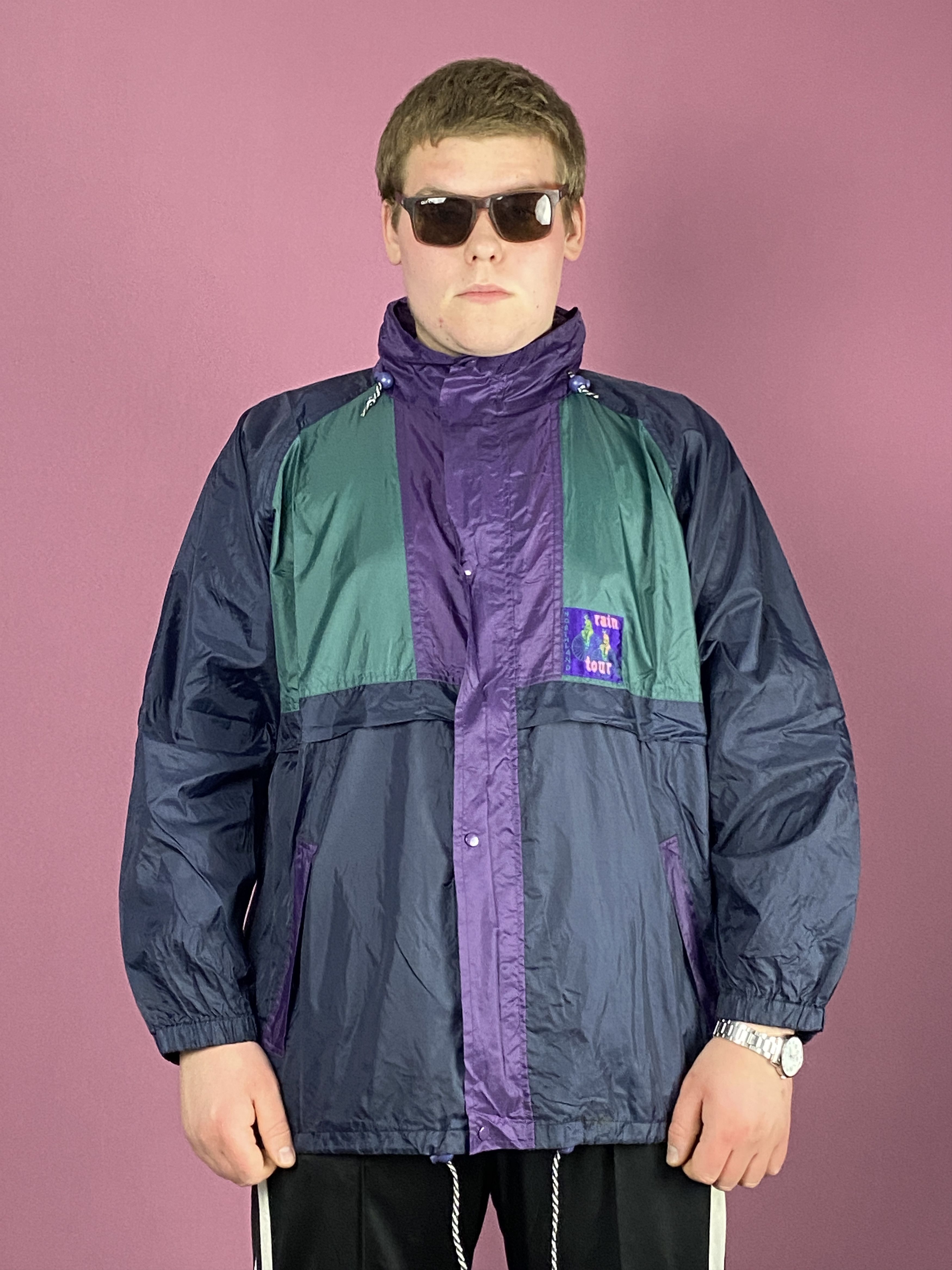 Vintage 90s Vintage Men's Rain Jacket - XL Size US XL / EU 56 / 4 - 1 Thumbnail