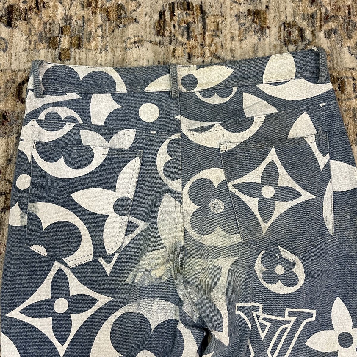 Imran Potato Imran Potato LV Monogram Denim Size US 32 / EU 48 - 8 Thumbnail