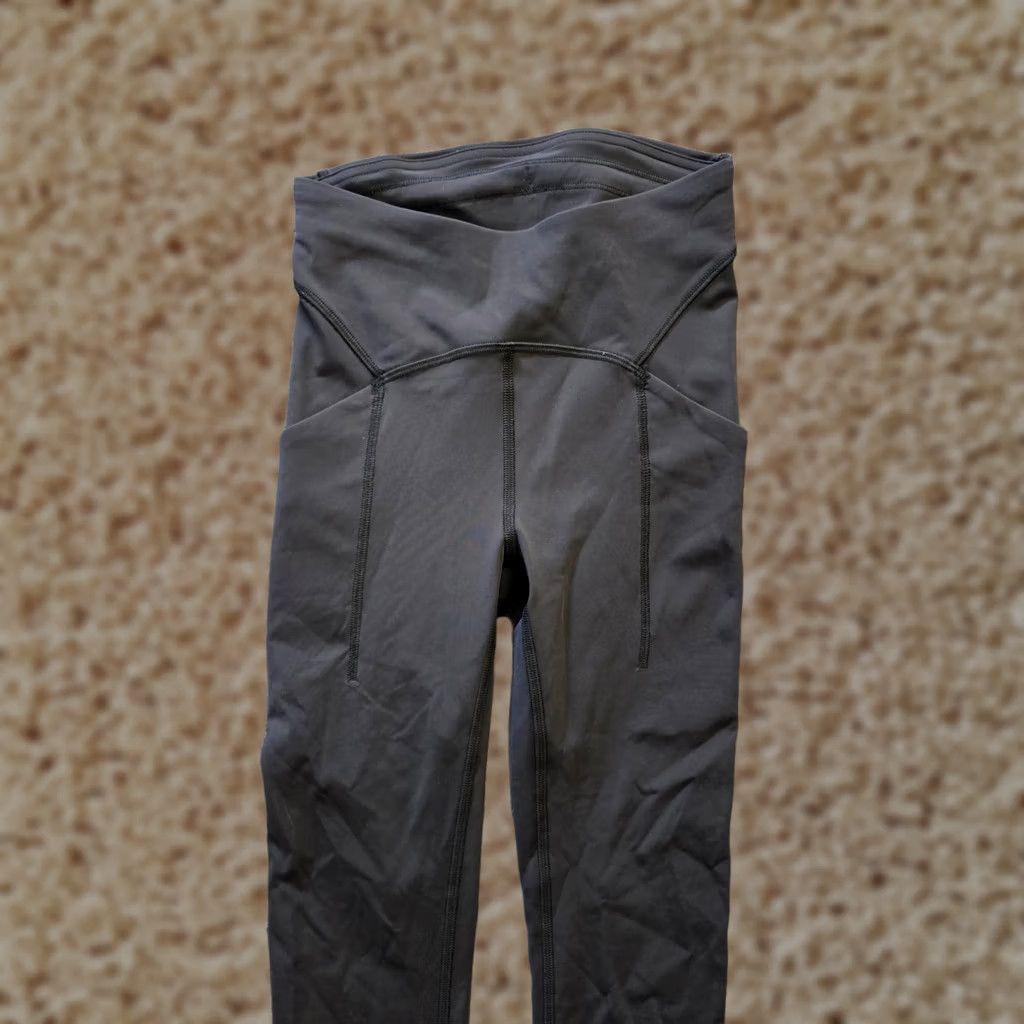 Lululemon Lululemon Pants Womens Size 2 Black Power Thru High Rise 25 Inch Leggings Casual Size 26" / US 2 / IT 38 - 1 Thumbnail
