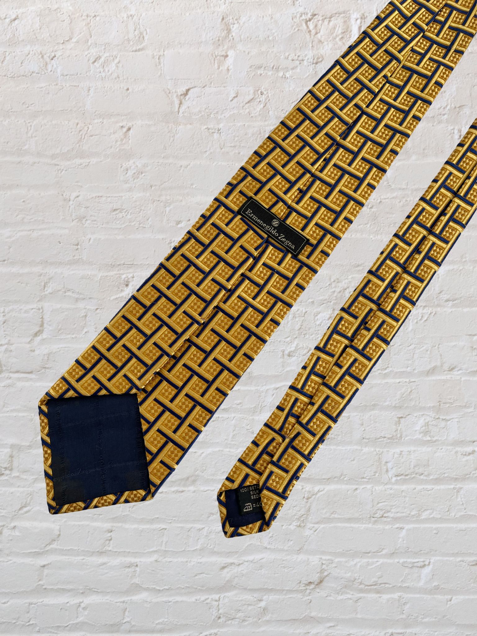 Ermenegildo Zegna ERMENEGILDO ZEGNA 100% SILK TIE Size ONE SIZE - 1 Thumbnail