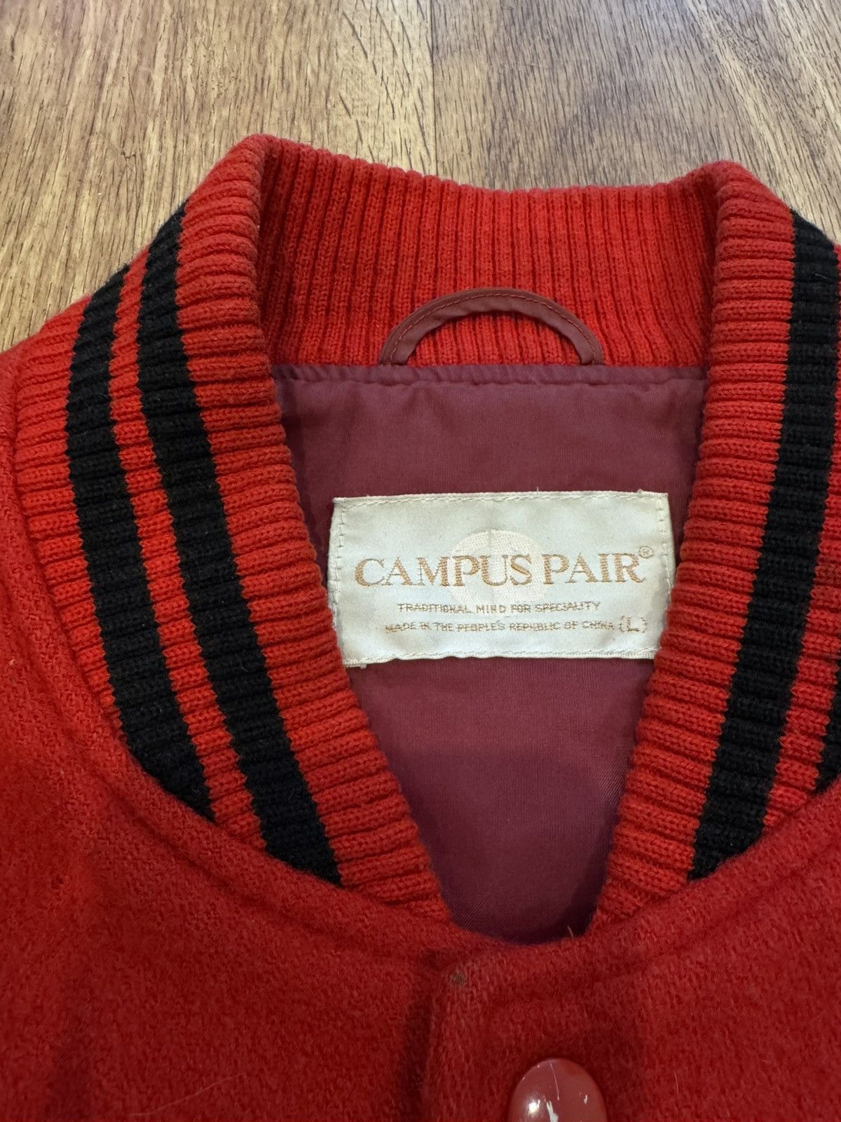 Vintage Vintage Los Angeles Time Varsity Size US L / EU 52-54 / 3 - 3 Thumbnail