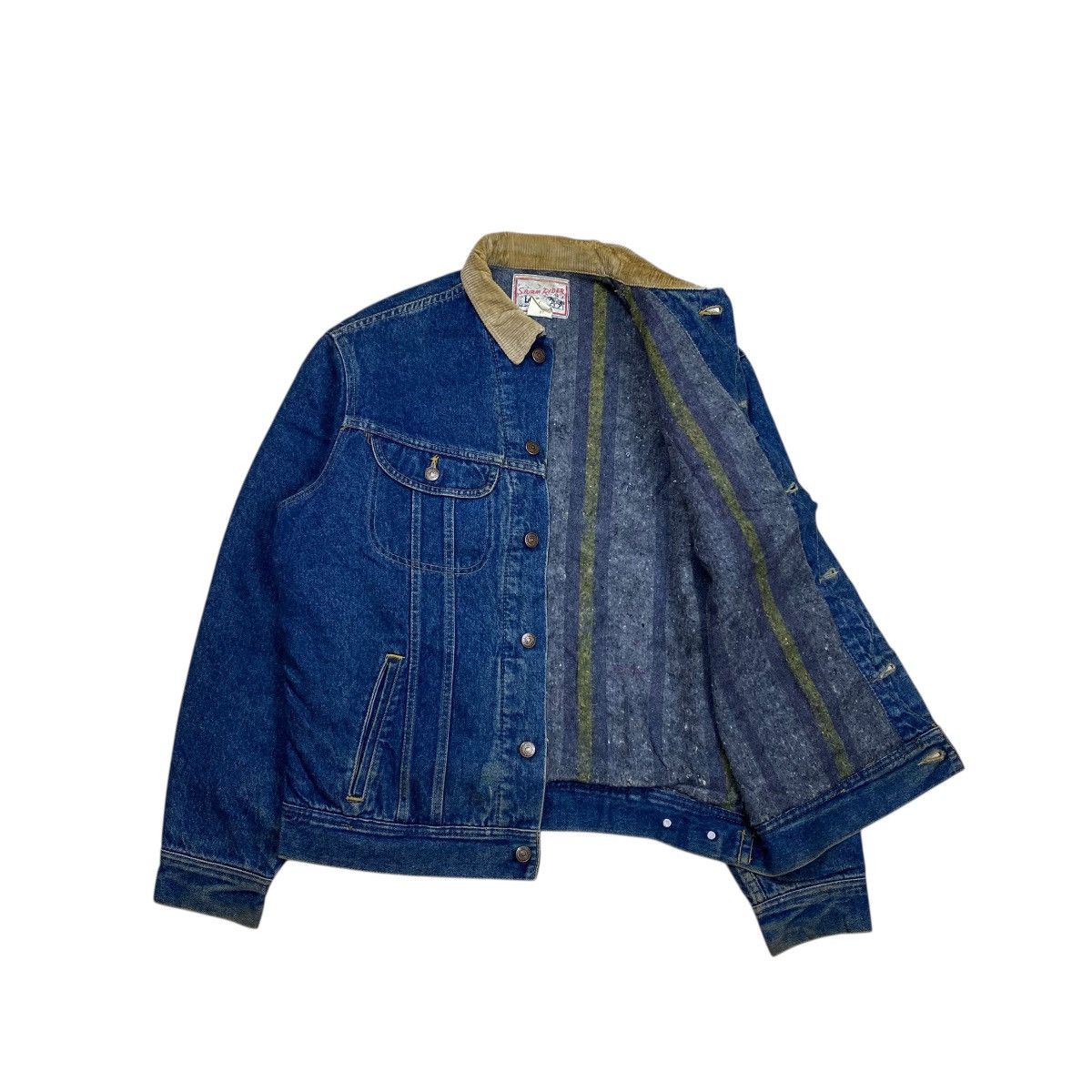 Lee × Vintage Vintage Lee Storm Rider Trucker Denim Jacket Size US M / EU 48-50 / 2 - 6 Thumbnail