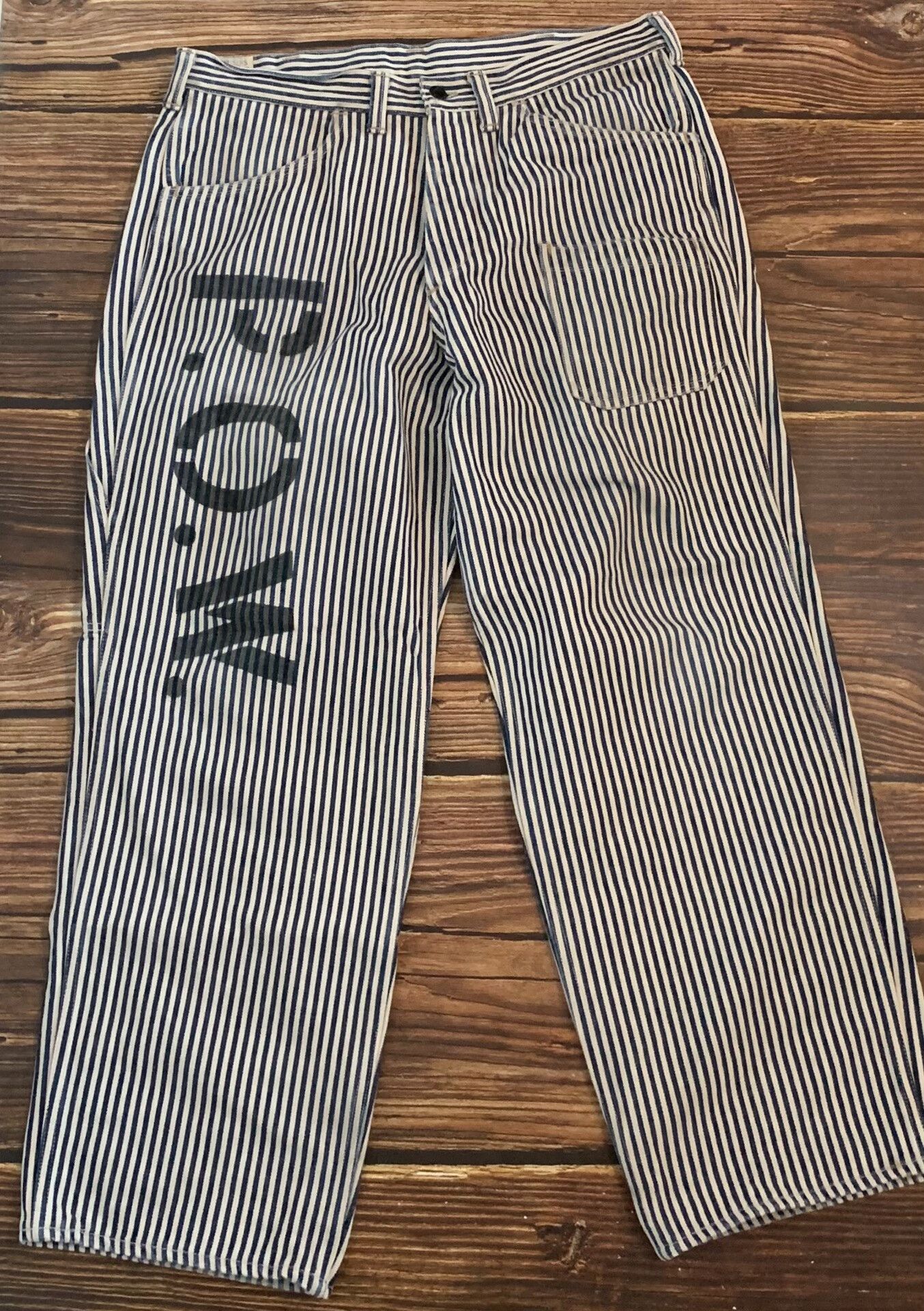 Freewheelers Bootleggers Gangboard Trousers Size 34x34 Size US 34 / EU 50 - 1 Thumbnail