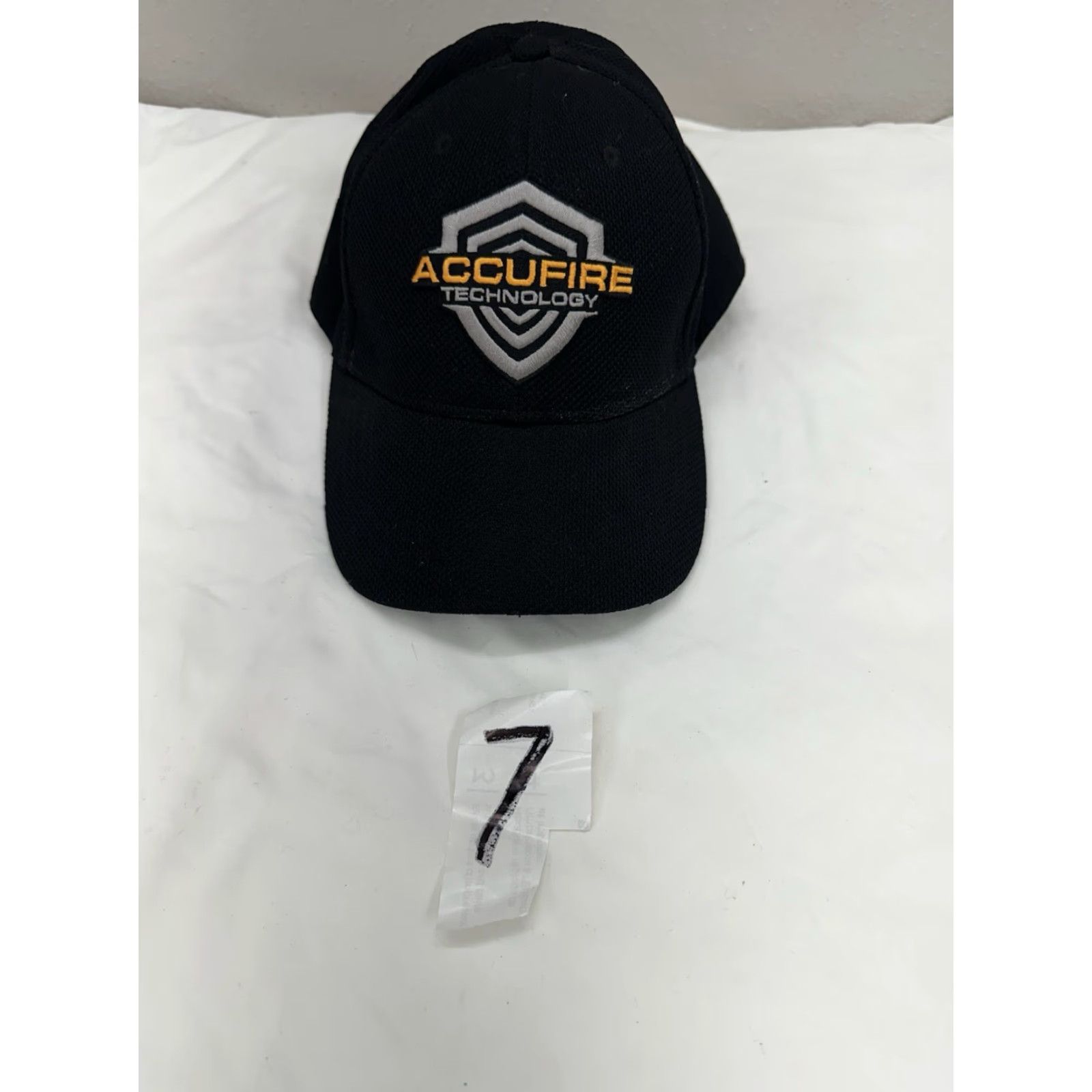 Logo 7 Unbranded Baseball Cap Black Embroidered Logo Adjustable Hat Men 90s Outdoor Casual Front Adjustable Size ONE SIZE - 7 Thumbnail