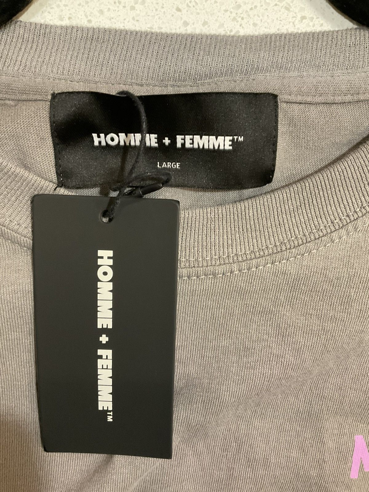 Homme + Femme La Homme Femme Tee "Money, Sex, Respect" Size US L / EU 52-54 / 3 - 3 Thumbnail