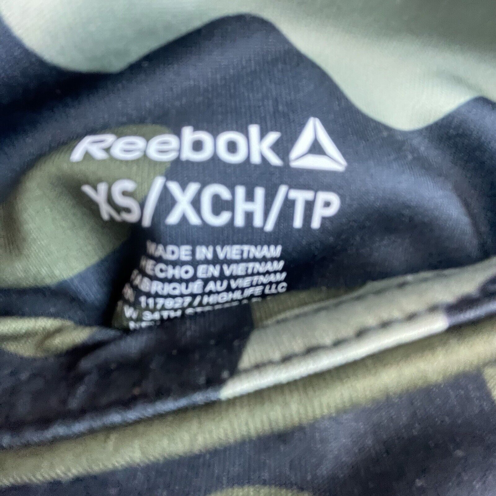 Reebok Reebok Leggings Womens Extra Small Camo Workout Yoga Size 24" / US 00 / IT 34 - 3 Thumbnail