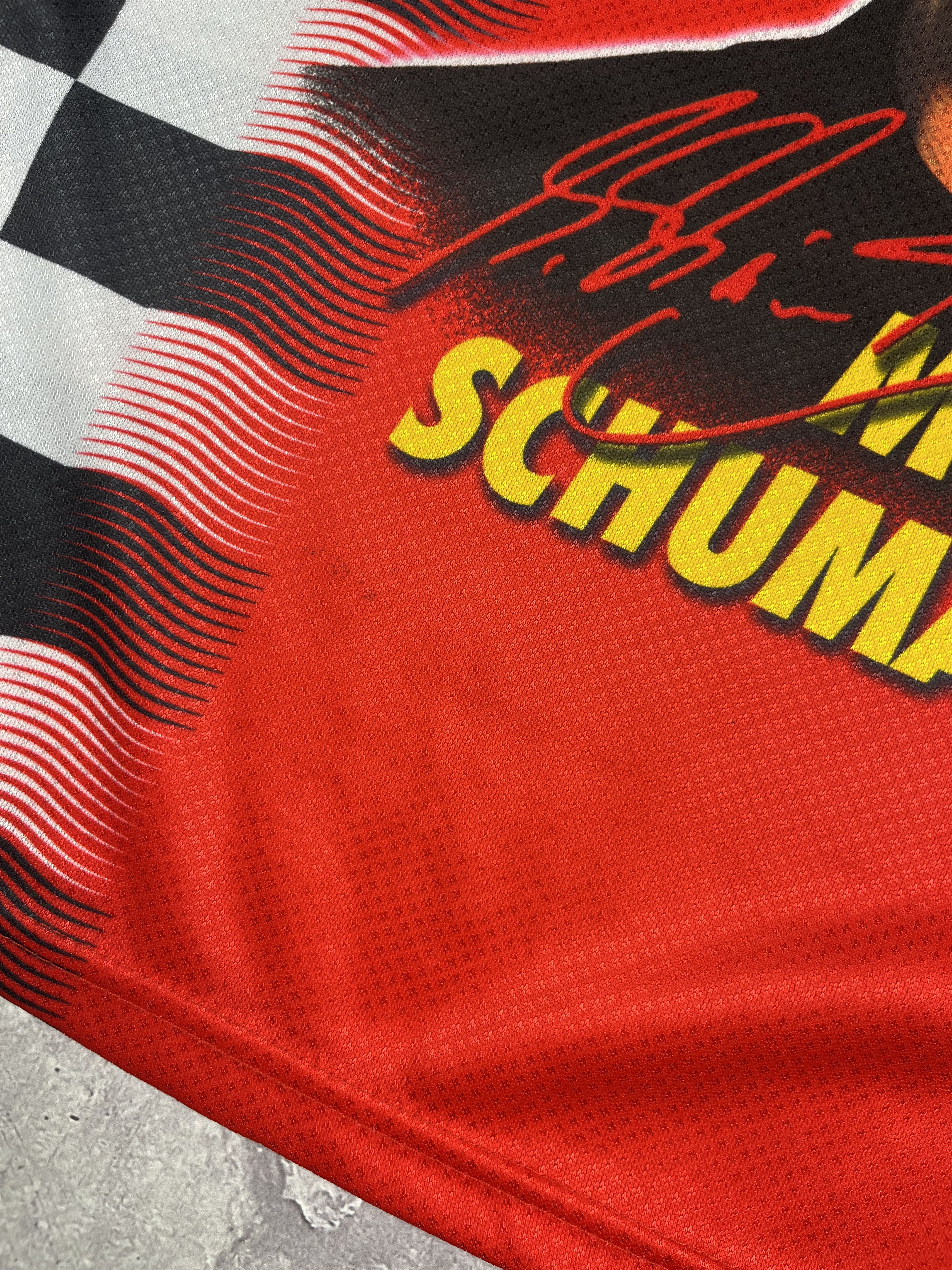 Ferrari Vintage Ferarri Racing Michael Schumacher Jersey T-Shirt Size US L / EU 52-54 / 3 - 3 Thumbnail