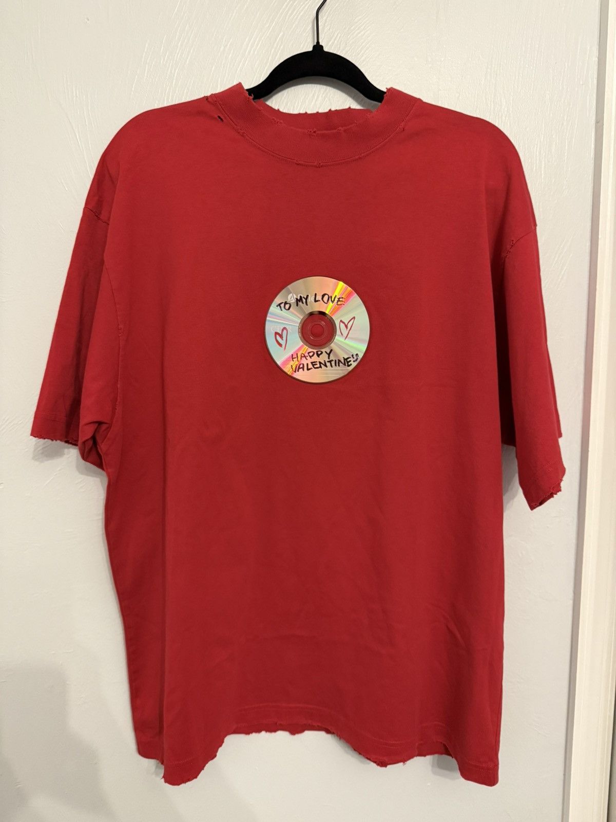 Balenciaga Balenciaga CD “To My Love” Valentines T Shirt | Grailed