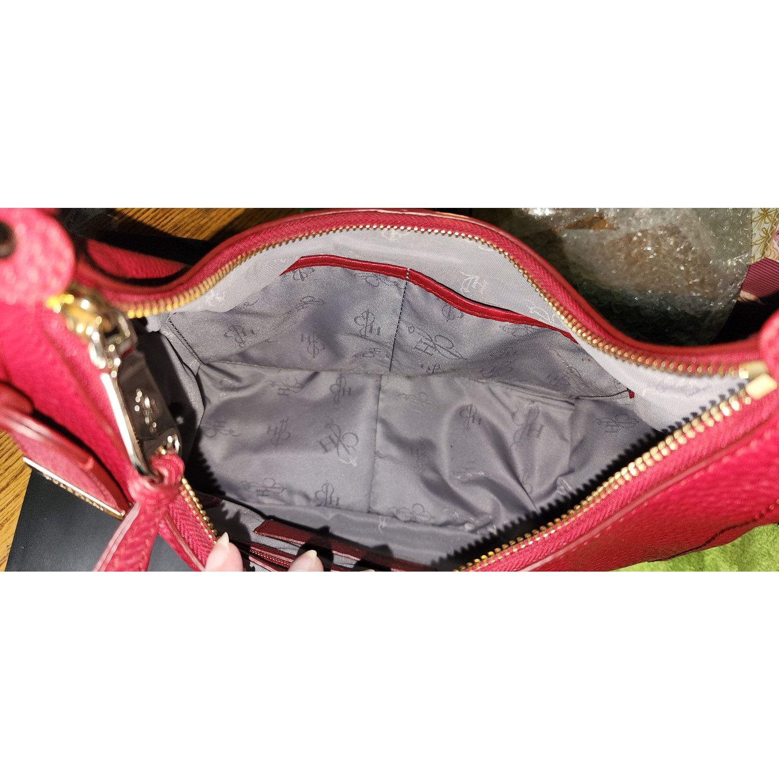 Cole Haan Cole Haan Red Leather Tote Bag Size ONE SIZE - 8 Thumbnail