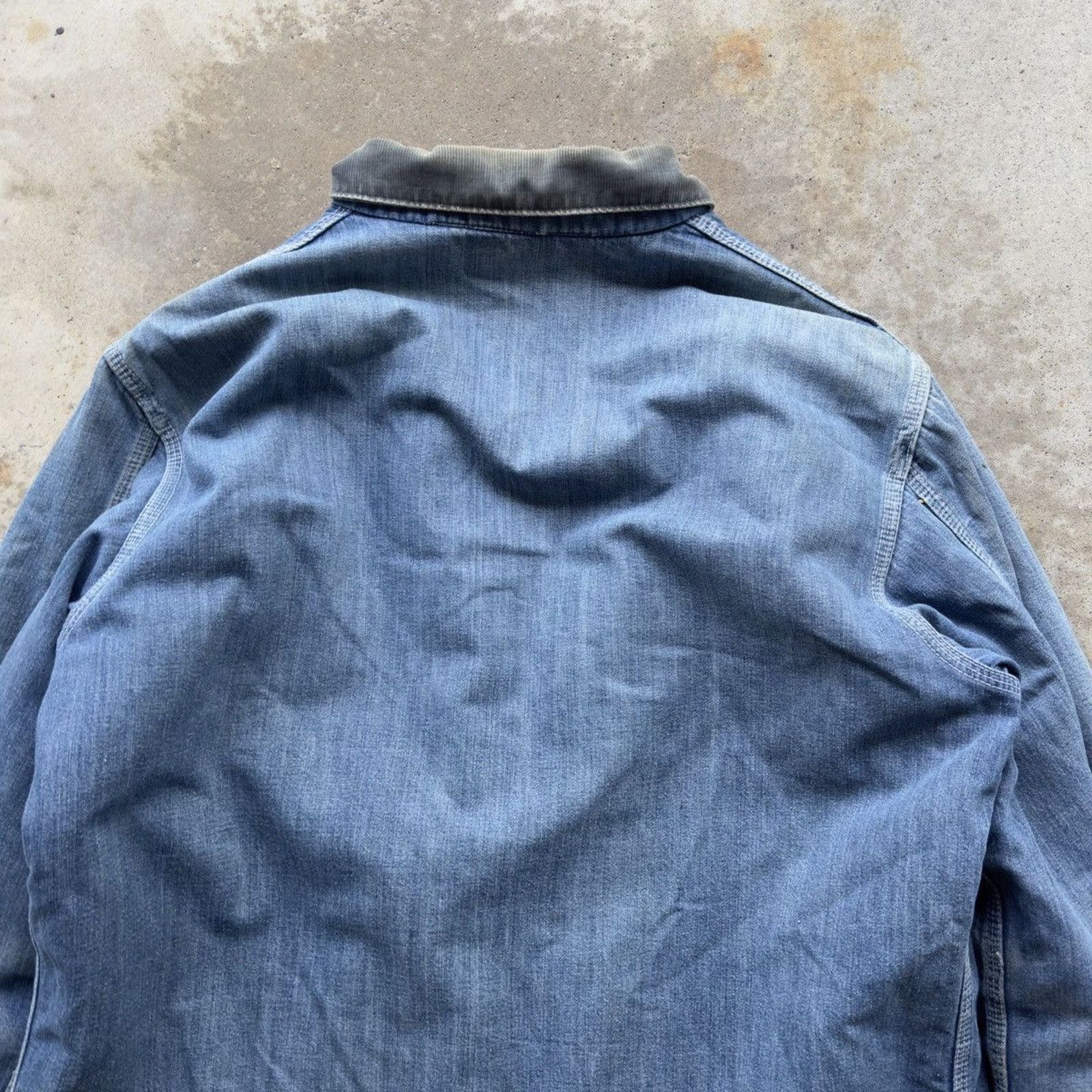 Vintage Thrashed Faded Distressed Sears Chore Coat ERD Grunge RRL Size US XL / EU 56 / 4 - 20 Thumbnail