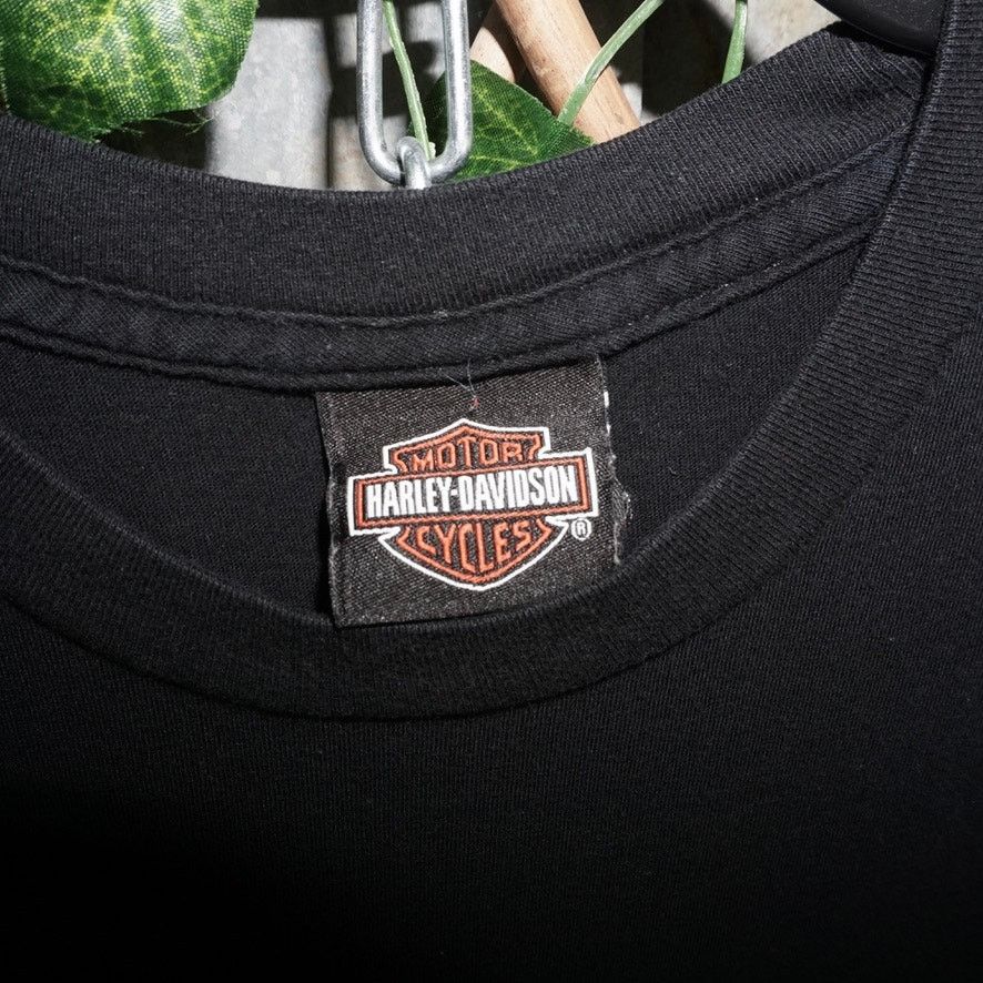 Harley Davidson Medium - Vintage Y2K Harley Davidson biker 00s skull t-shirt Size US M / EU 48-50 / 2 - 3 Thumbnail
