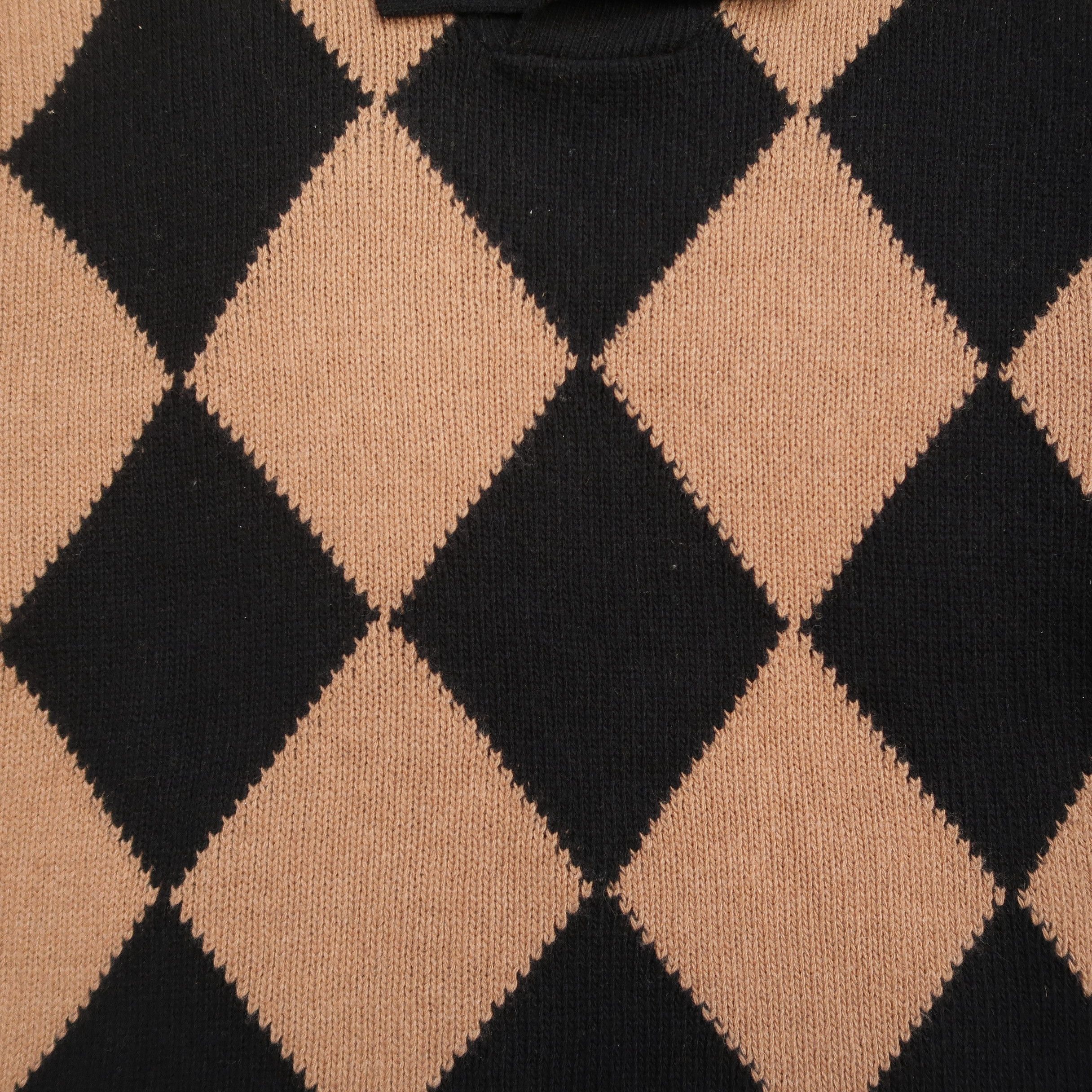 Gianfranco Ferre Gianfranco Ferre Argyle Pattern Knit Sweater Old Money Size US L / EU 52-54 / 3 - 6 Thumbnail