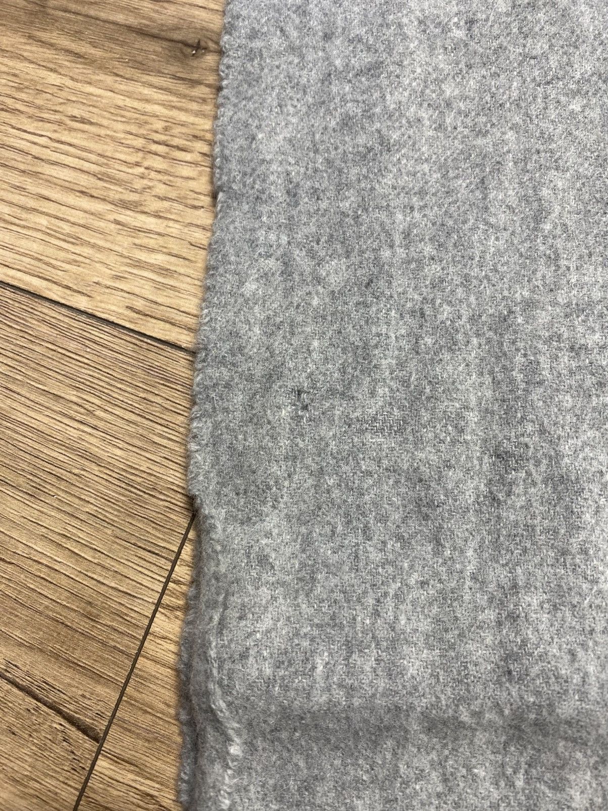 Vivienne Westwood Vivienne Westwood Gray Wool Embroidered Logo Scarf Muffler Size ONE SIZE - 4 Thumbnail