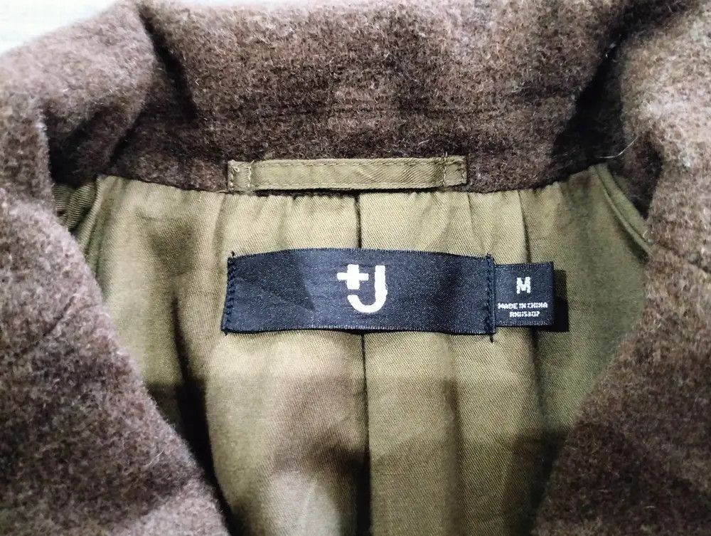 Jil Sander × Uniqlo Archive💥Jil Sander x Uniqlo +J Wool Long Coat Jacket Brown Size M / US 6-8 / IT 42-44 - 17 Thumbnail