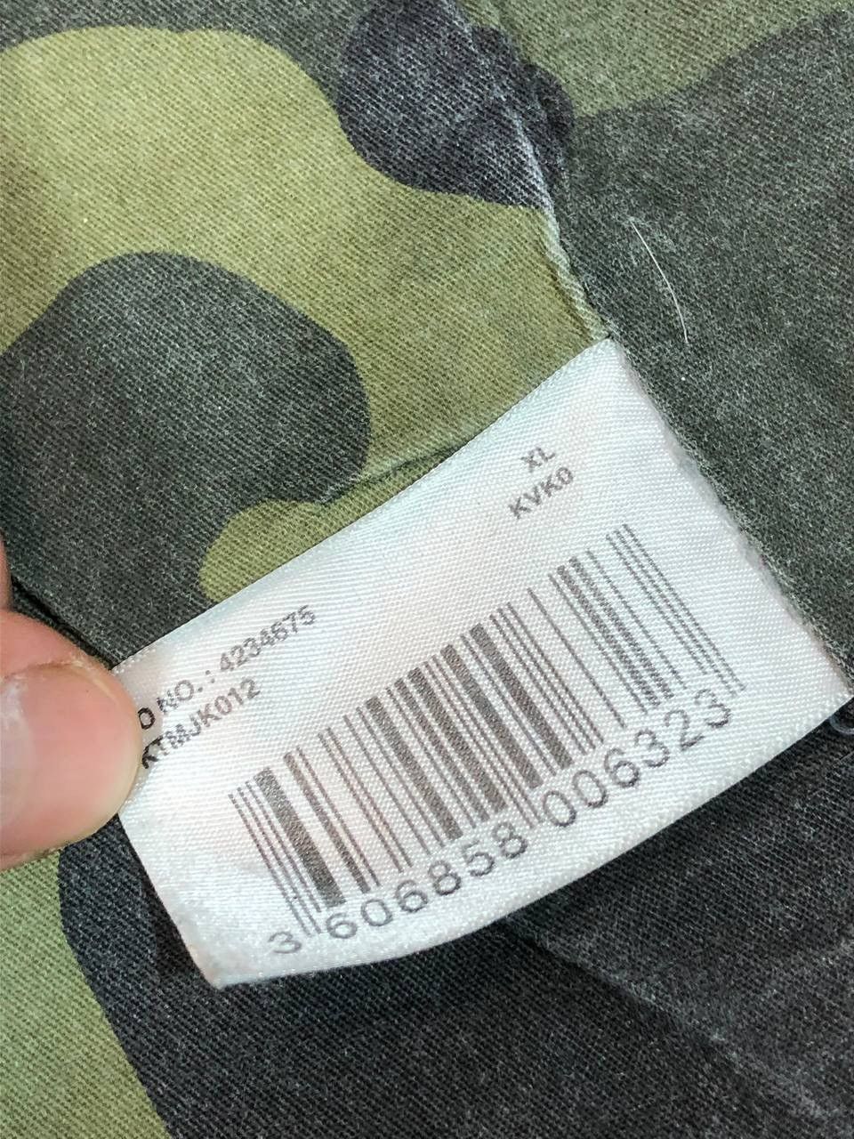 Quiksilver × Vintage Quiksilver Vintage Jacket Camo Size US L / EU 52-54 / 3 - 12 Thumbnail