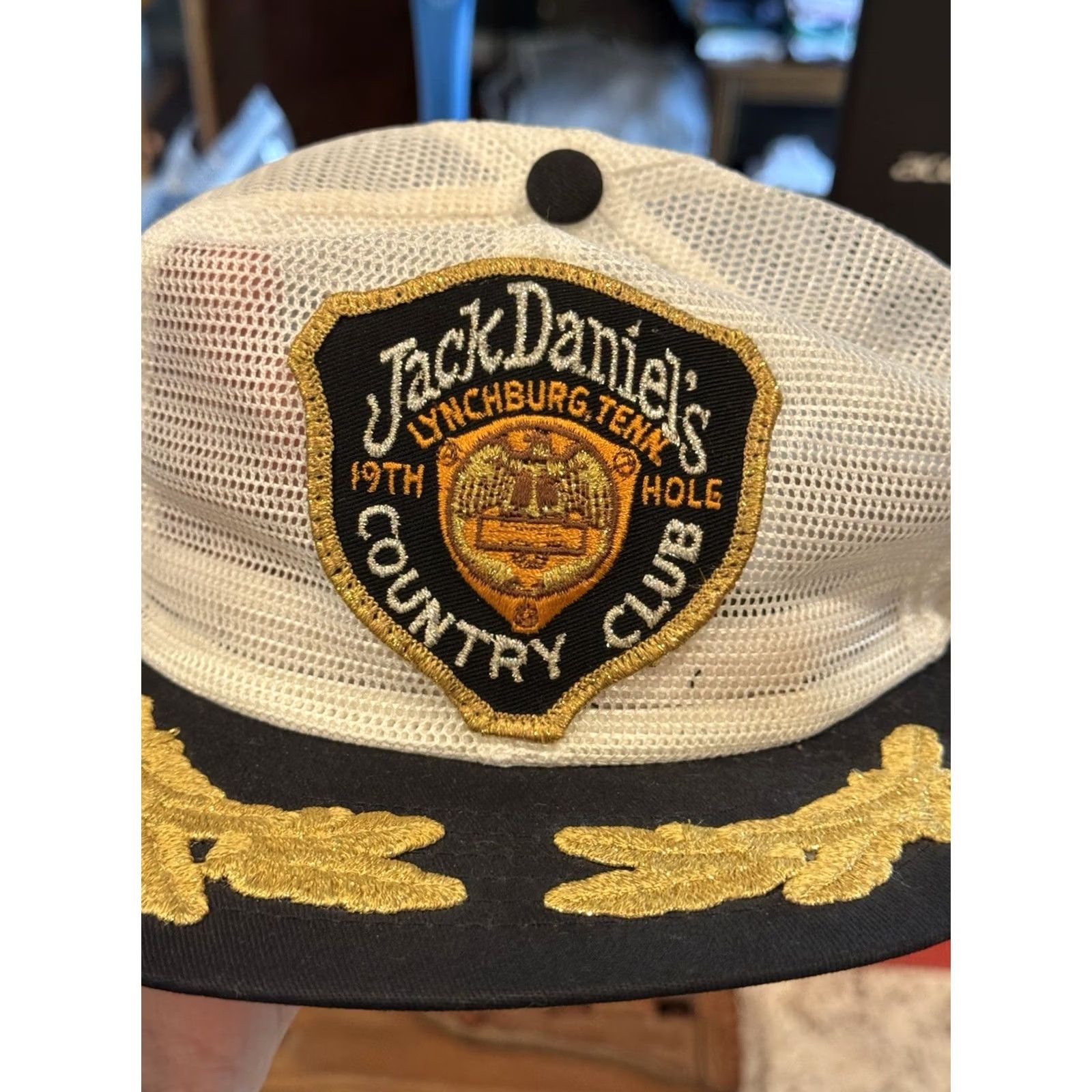 Vintage VINTAGE Swingster Jack Daniel’s Country Club 19th Hole Patch Trucker Hat Cap Mens Size ONE SIZE - 2 Thumbnail