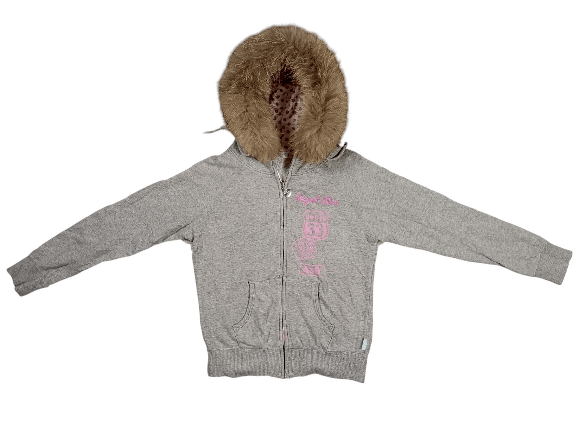 Angel Blue × Japanese Brand × Le Grande Bleu (L.G.B.) "ANGLE 💙 BLUE" R❤️ute 33 Fur Hoodie LGB Style Size US L / EU 52-54 / 3 - 7 Thumbnail