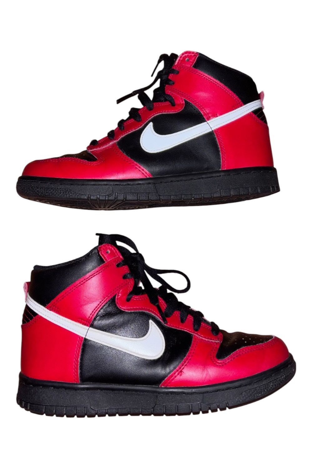 Nike Nike High Dunk GS Championship Red Size US 5.5 / EU 38 - 2 Thumbnail