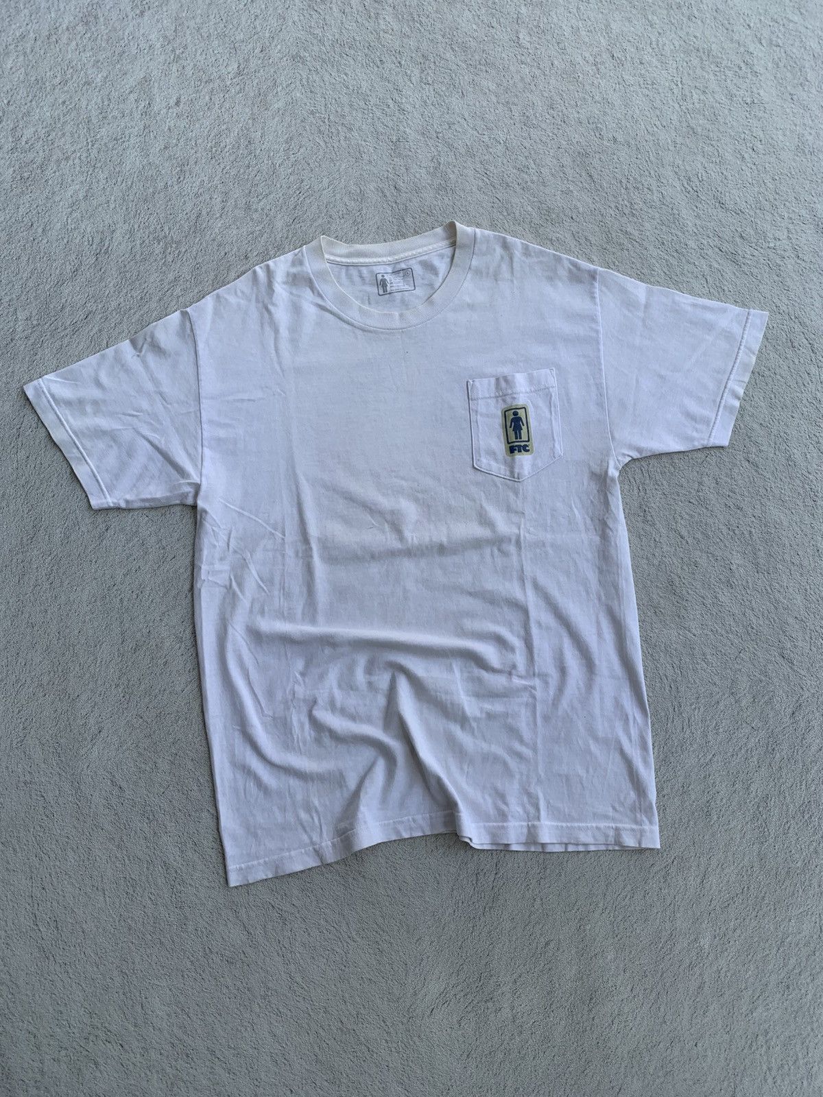 FTC (RARE) Pocket Tee FTC x Girl Skateboard x LAKAI Mike Carrol Size US L / EU 52-54 / 3 - 4 Thumbnail