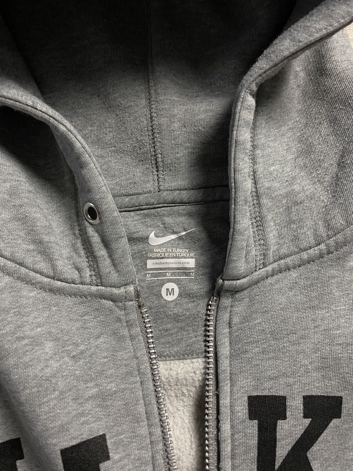 Nike NIKE BOXY DRILL BIG LOGO Y2K VINTAGE ZIP HOODIE Size US M / EU 48-50 / 2 - 5 Thumbnail