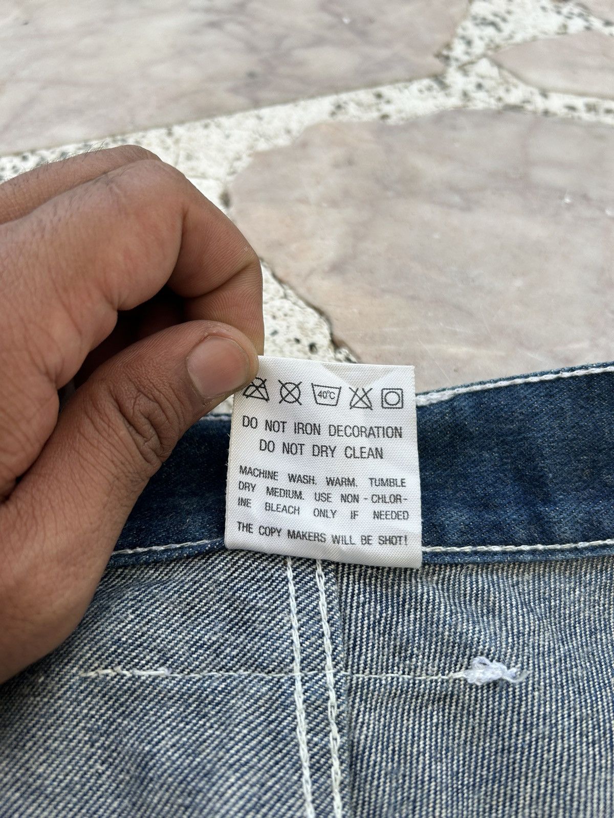 Dogtown Dogtown y2k carpenter white stripes jorts denim Size US 30 / EU 46 - 16 Thumbnail