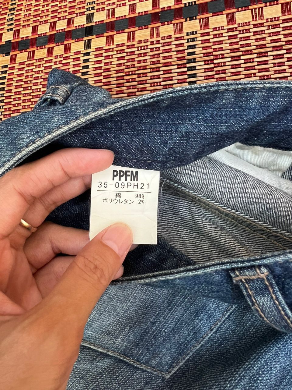 Japanese Brand × PPFM PPFM Eastern Rock Destruct & Deconstruct Denim Size US 32 / EU 48 - 9 Thumbnail