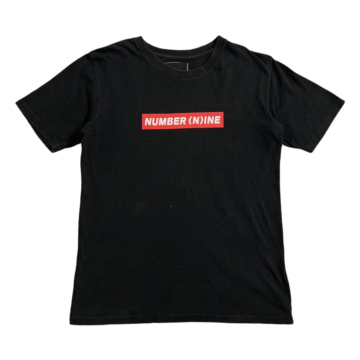 Japanese Brand × Number (N)ine × Takahiromiyashita The Soloist. Number (N)ine Logo Box Tee Size US M / EU 48-50 / 2 - 1 Thumbnail