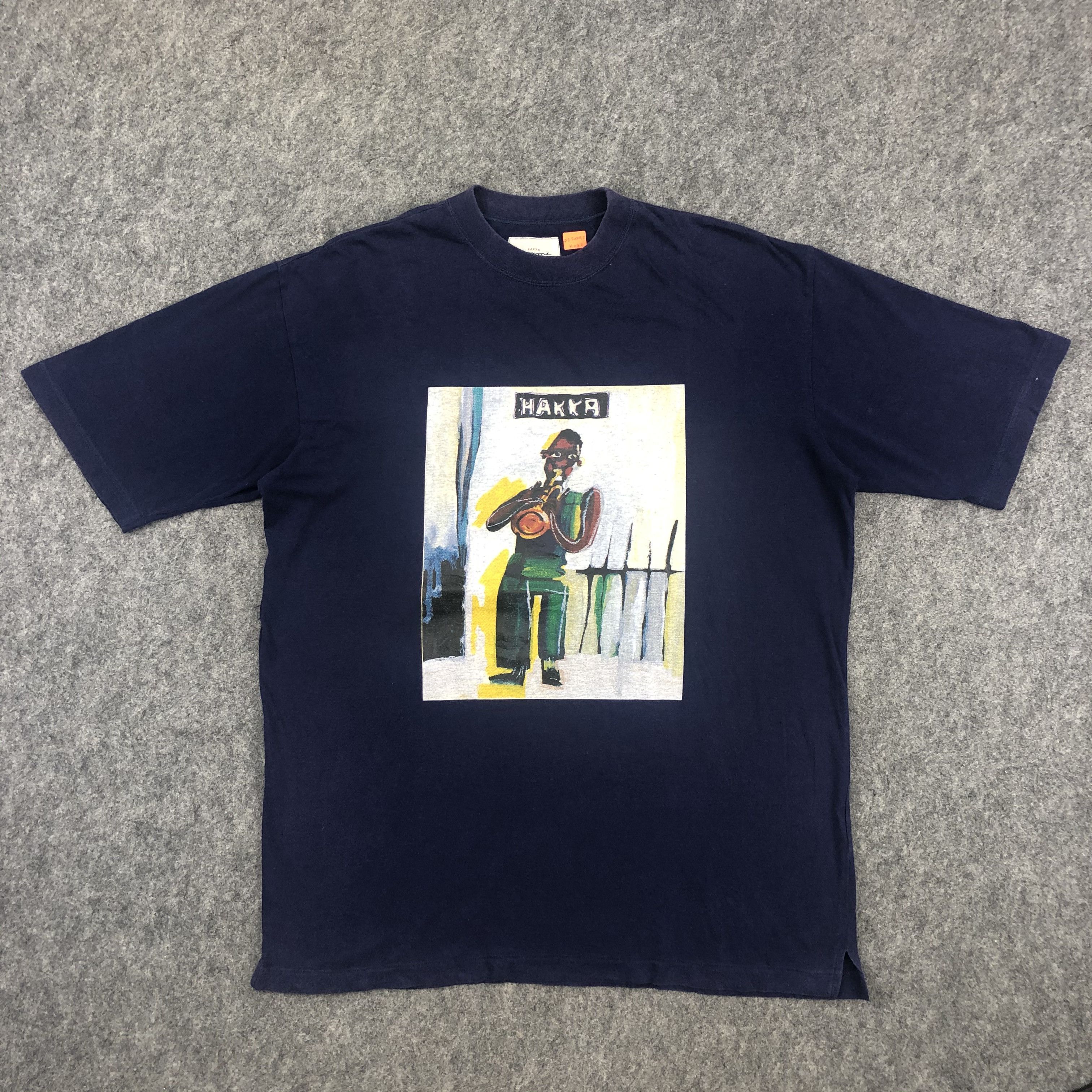 Japanese Brand Vintage Hakka Homme Like Picasso Large Tshirt - H023 Size US L / EU 52-54 / 3 - 1 Thumbnail